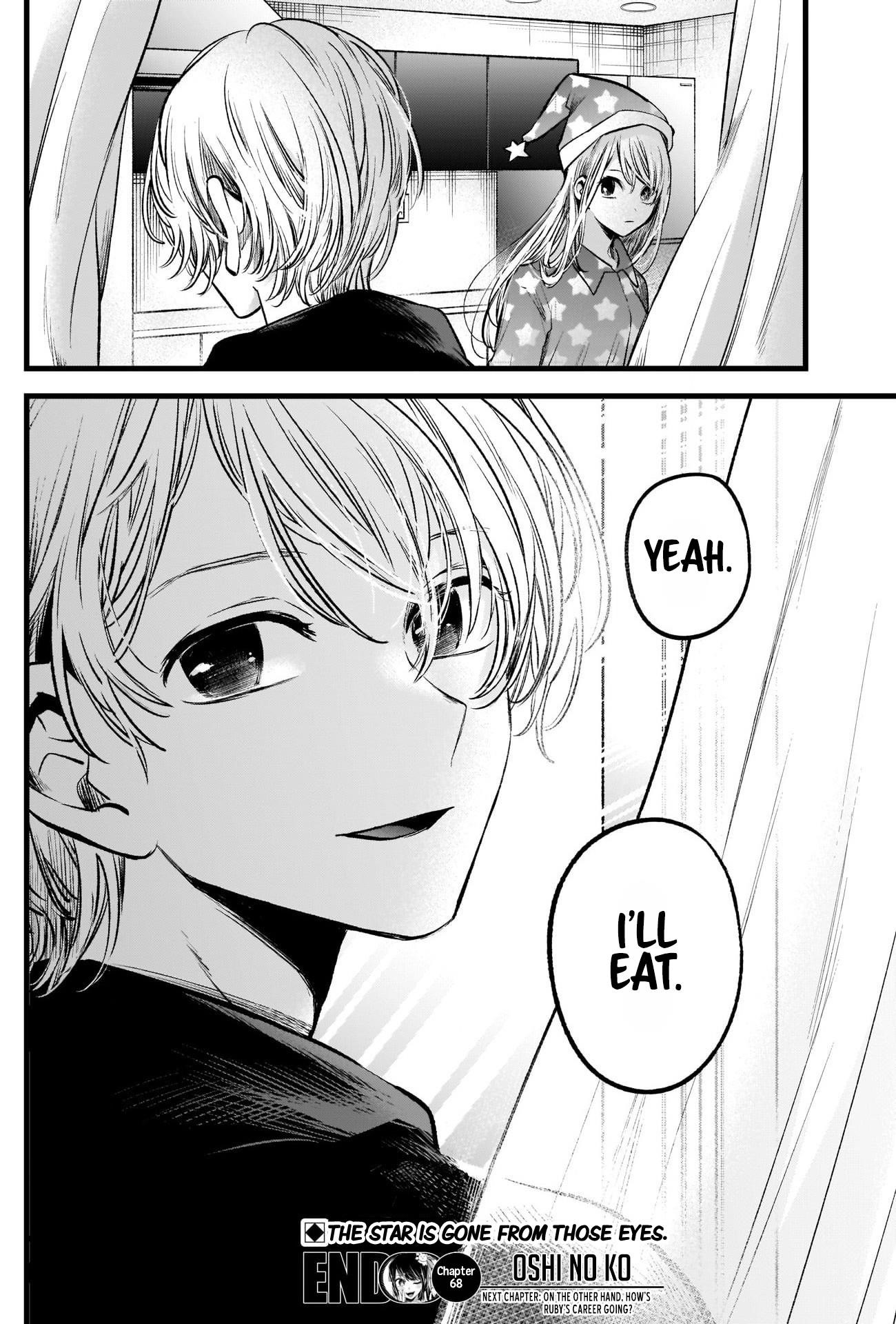 Oshi no Ko Chapter 68 page 19 - Chapter 68: Release