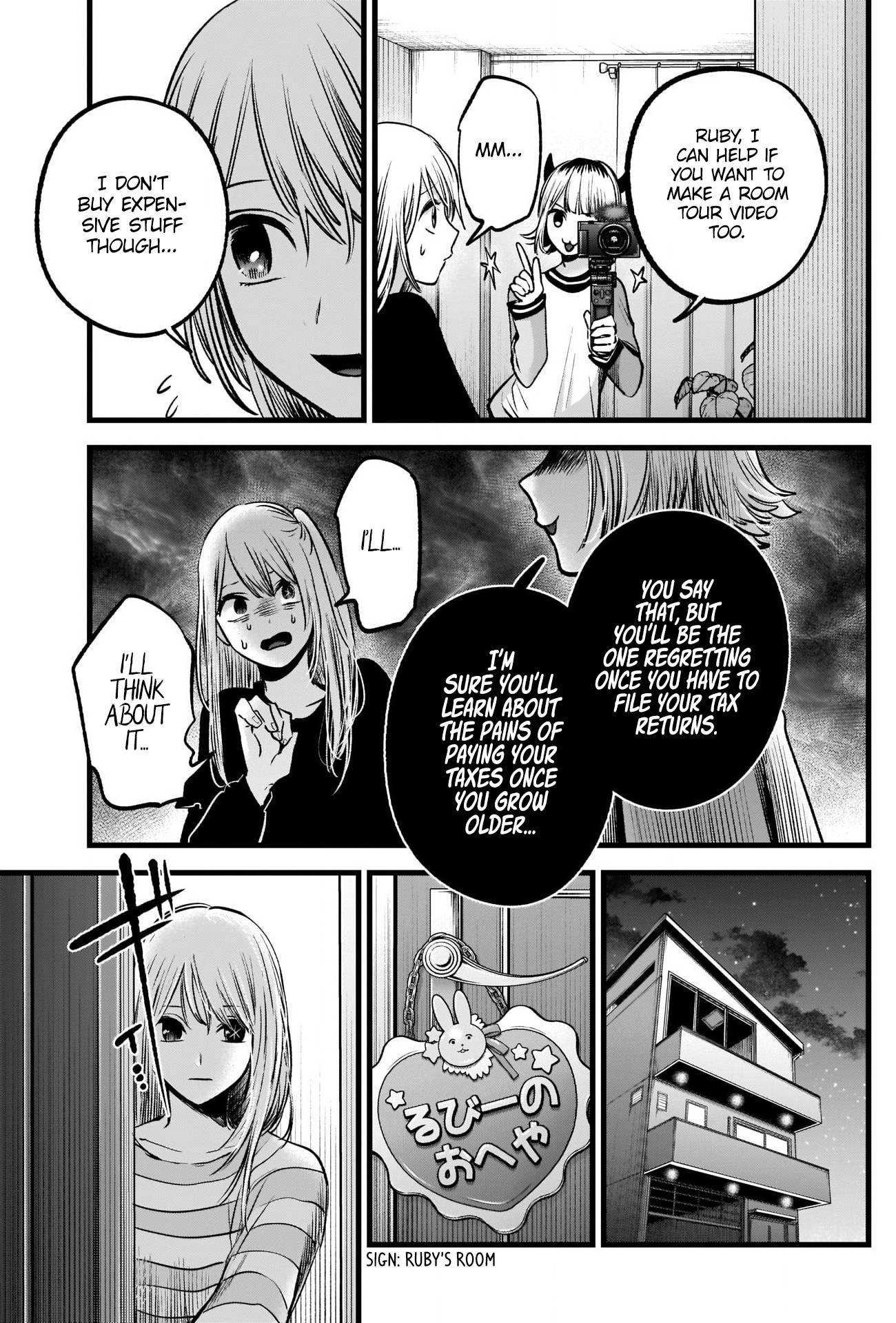 Oshi no Ko Chapter 69 page 9 - Chapter 69: Room Tour