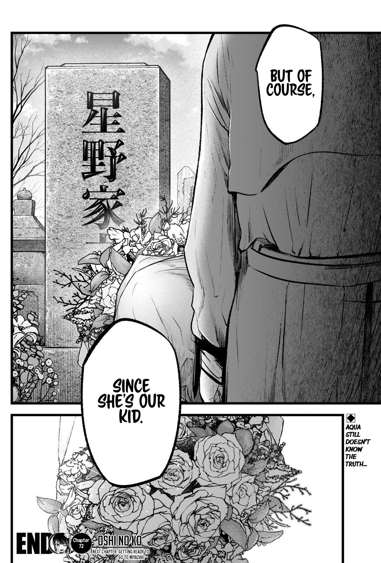 Oshi no Ko Chapter 72 page 18 - Chapter 72: Freedom