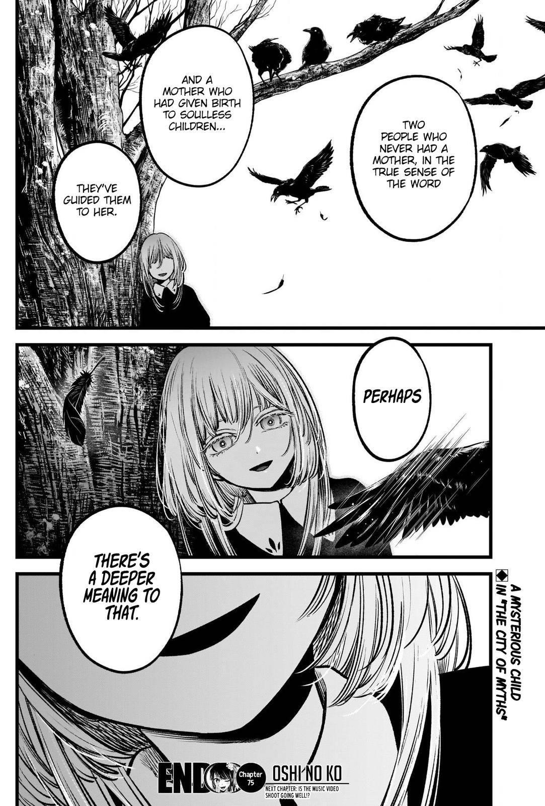 Oshi no Ko Chapter 75 page 18 - Chapter 75: Mother and Mother