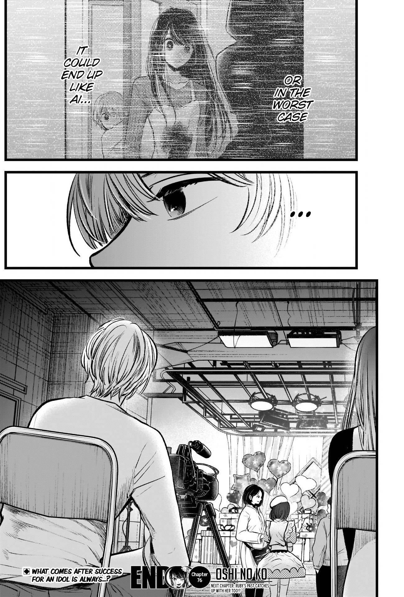 Oshi no Ko Chapter 76 page 18 - Chapter 76: Music Video