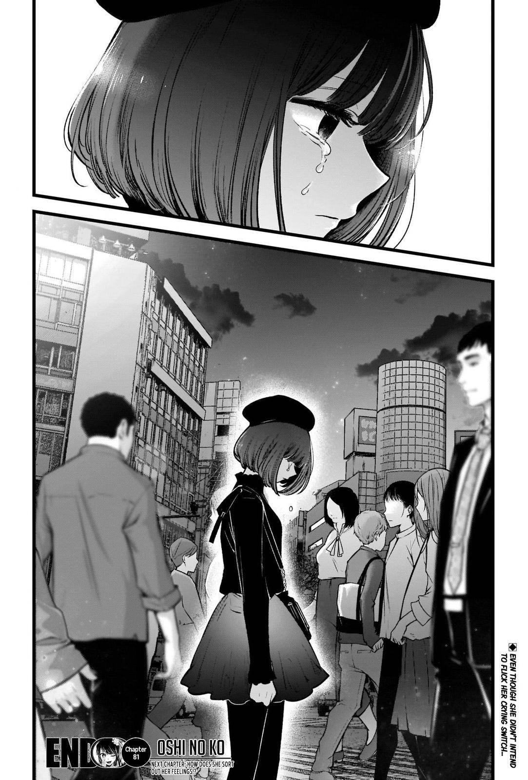 Oshi no Ko Chapter 81 page 18 - Chapter 81: Rapid Advance