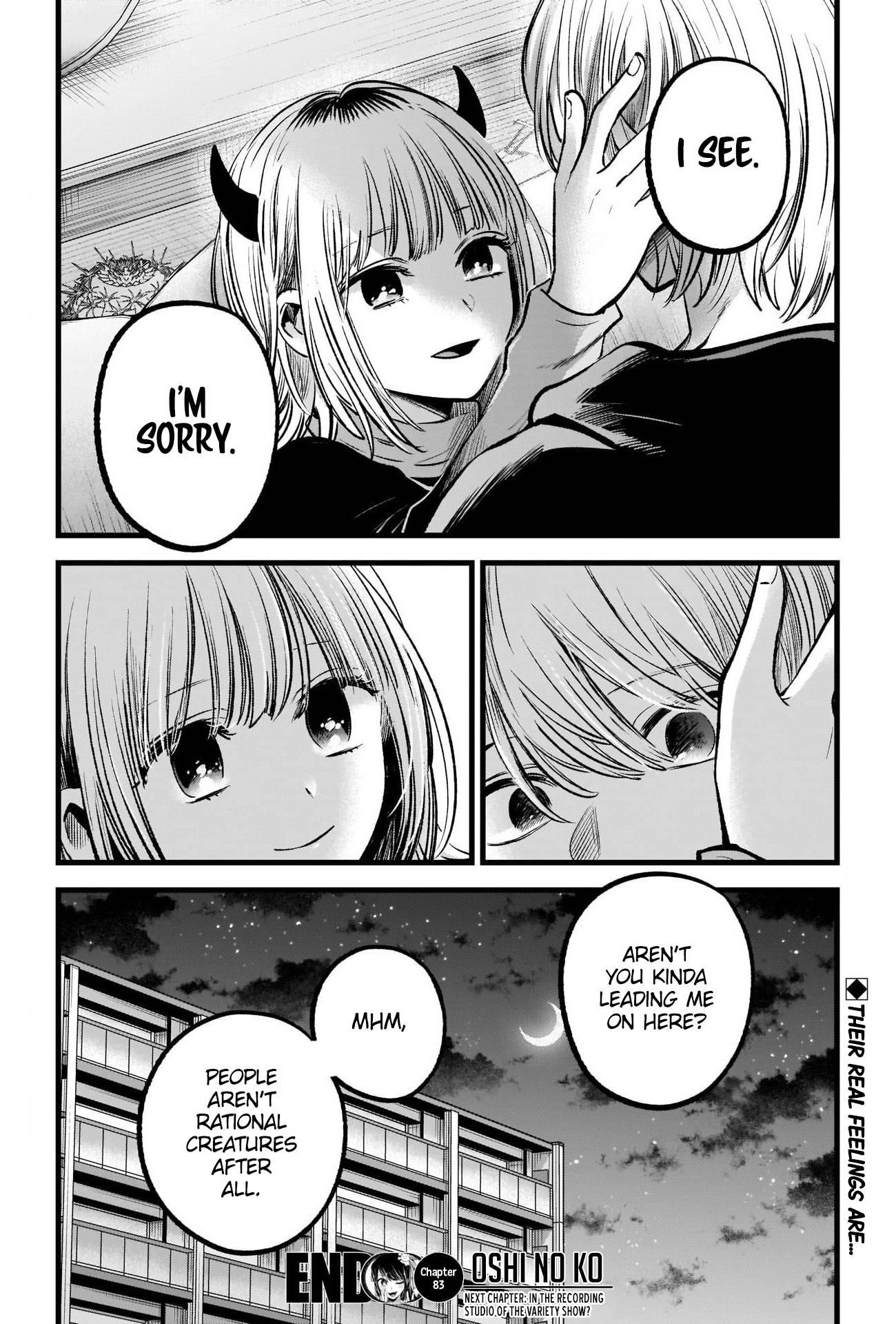 Oshi no Ko Chapter 83 page 19 - Chapter 83: Obsession