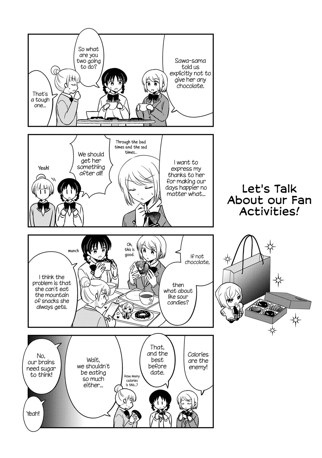Oshibana! Chapter 30.5 page 4 - Chapter 30.5: Volume 3 Extras