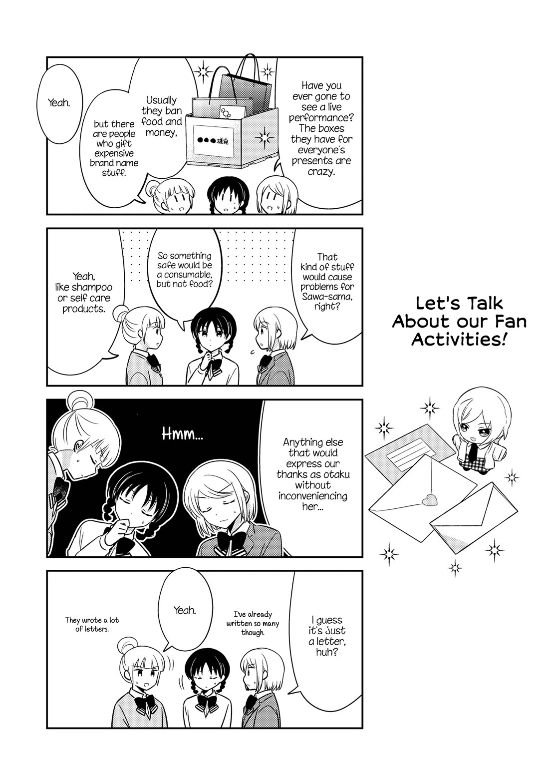 Oshibana! Chapter 30.5 page 5 - Chapter 30.5: Volume 3 Extras