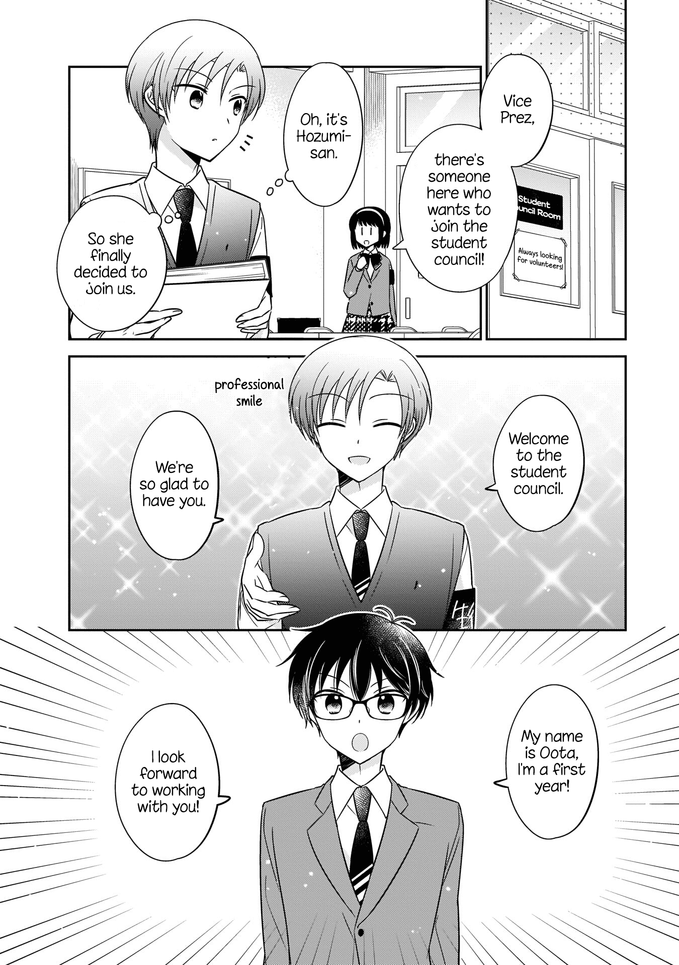 Oshibana! Chapter 4 page 14 - Chapter 4