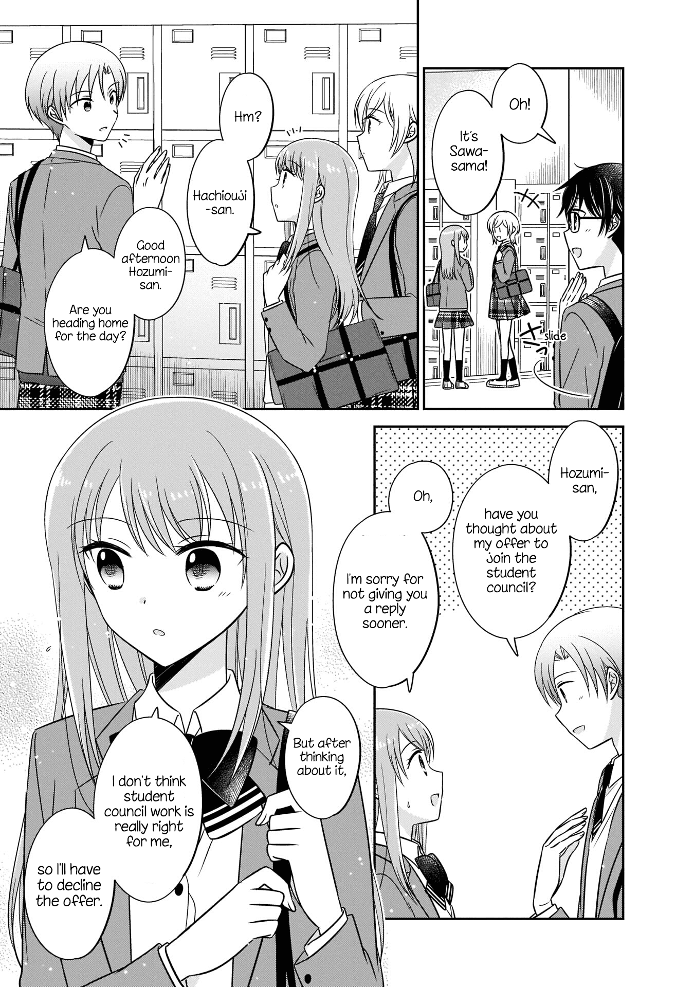 Oshibana! Chapter 5 page 9 - Chapter 5
