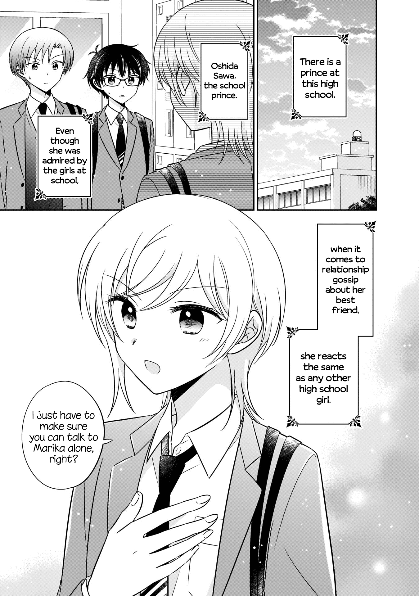 Oshibana! Chapter 7 page 1 - Chapter 7