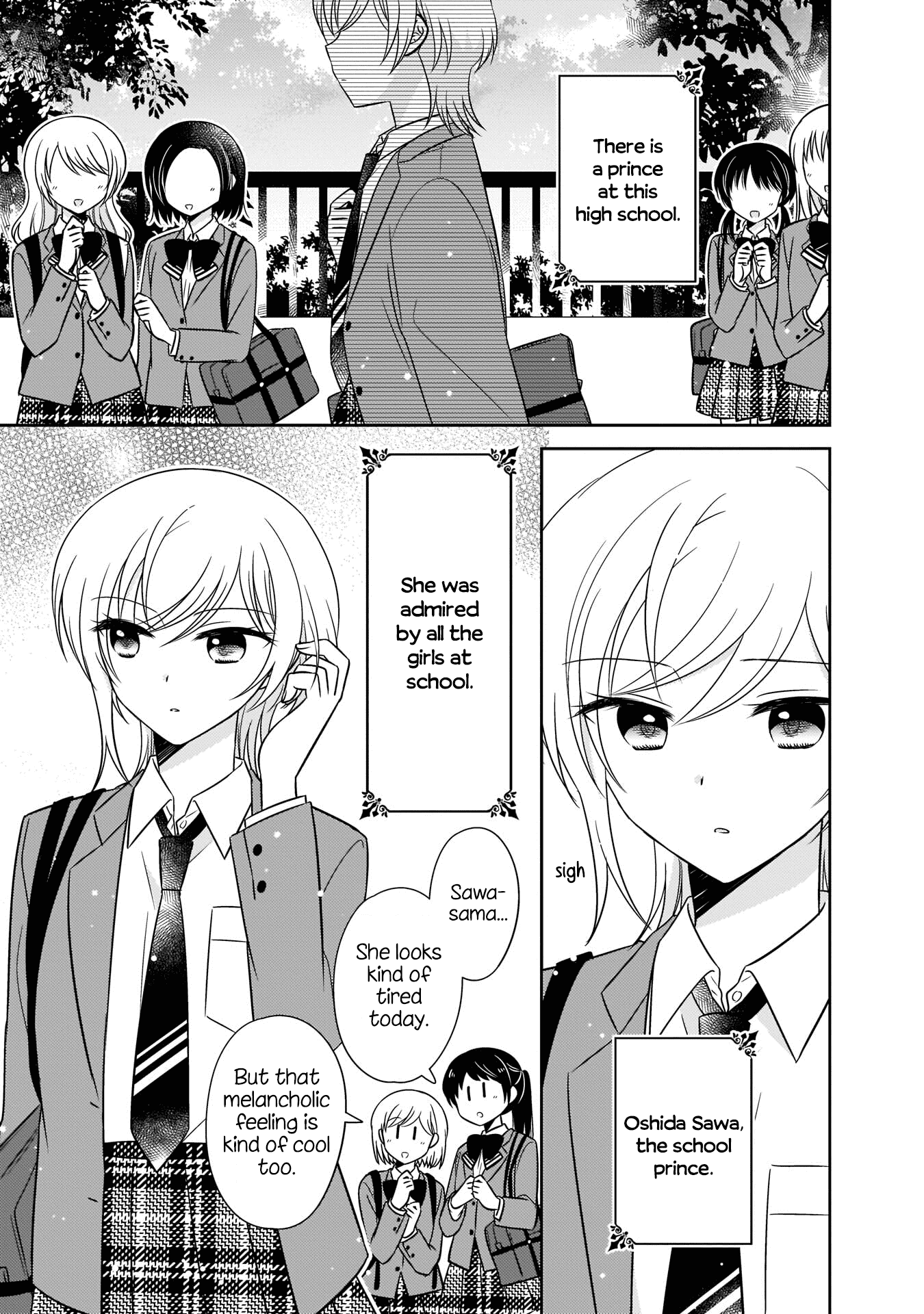 Oshibana! Chapter 8 page 1 - Chapter 8