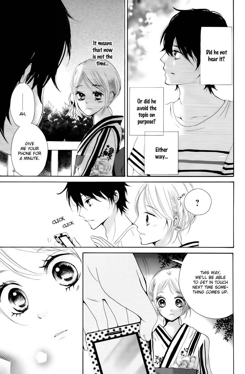Oshiete, Kurogane-kun Chapter 3 page 35 - Chapter 3