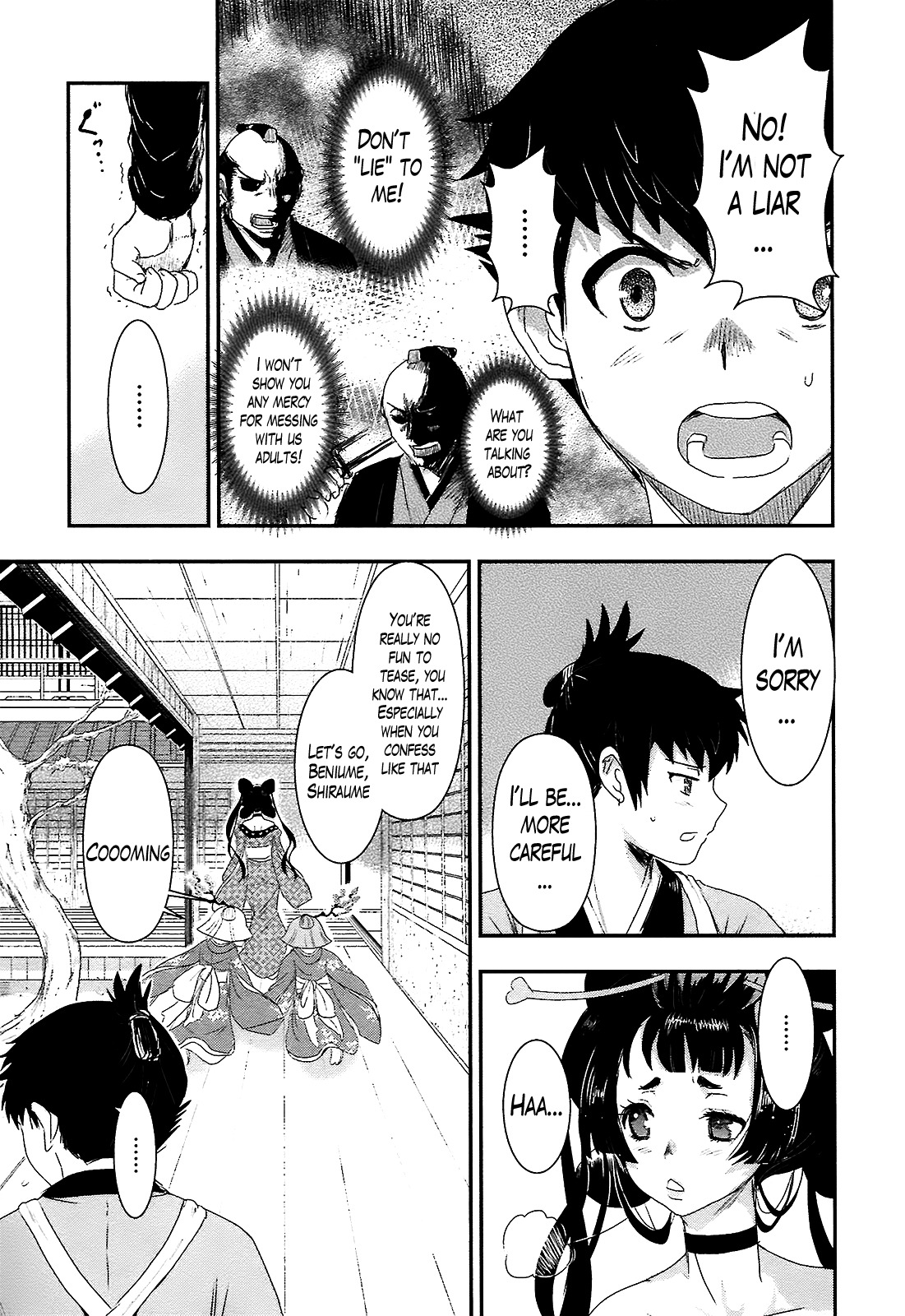 Oshigerinanshi - Rouchou Tanten no Yotogibanashi Chapter 1 page 20 - Chapter 1: The Chick Hears the Caged Bird's Song [Part1]