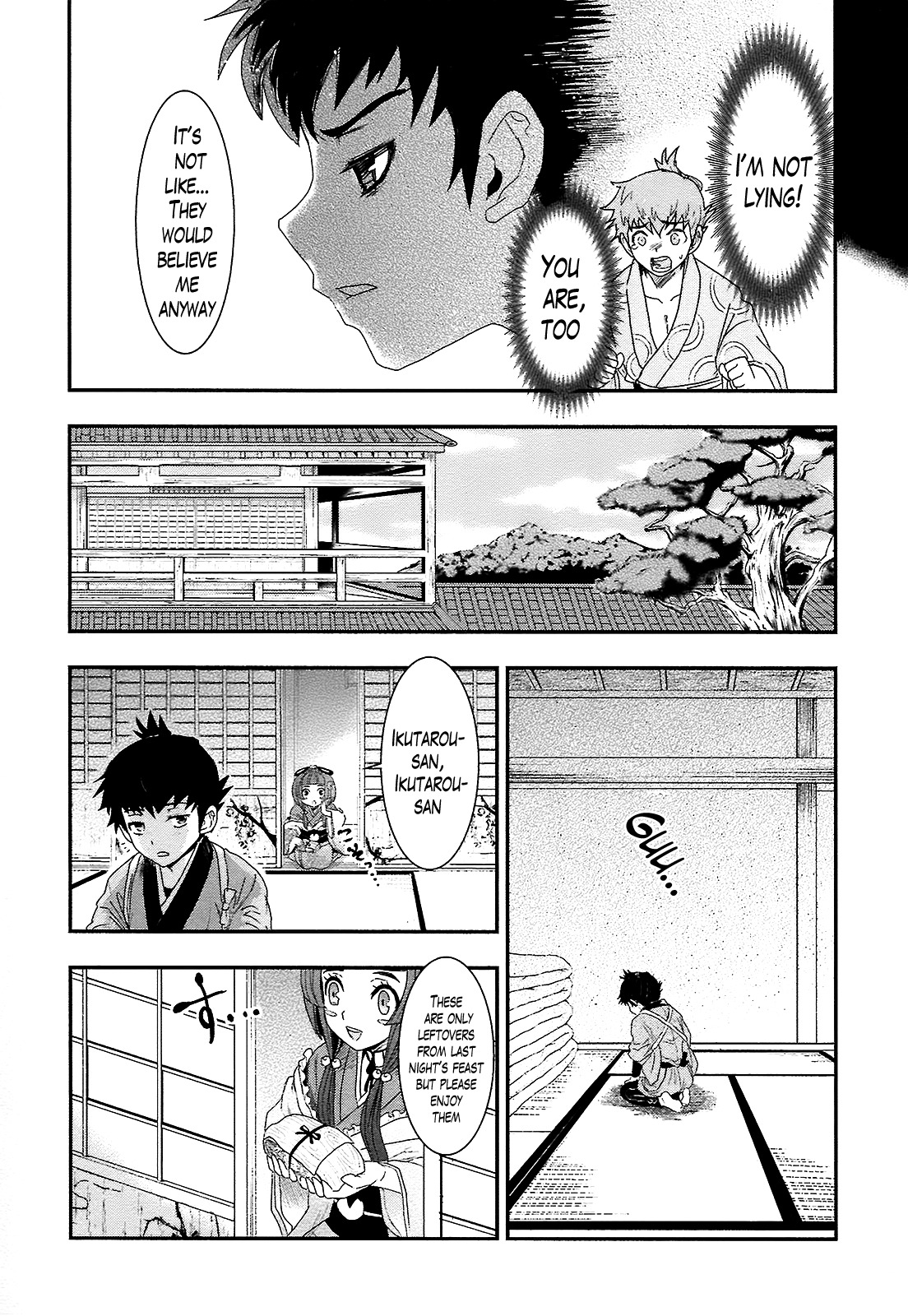 Oshigerinanshi - Rouchou Tanten no Yotogibanashi Chapter 1 page 30 - Chapter 1: The Chick Hears the Caged Bird's Song [Part1]
