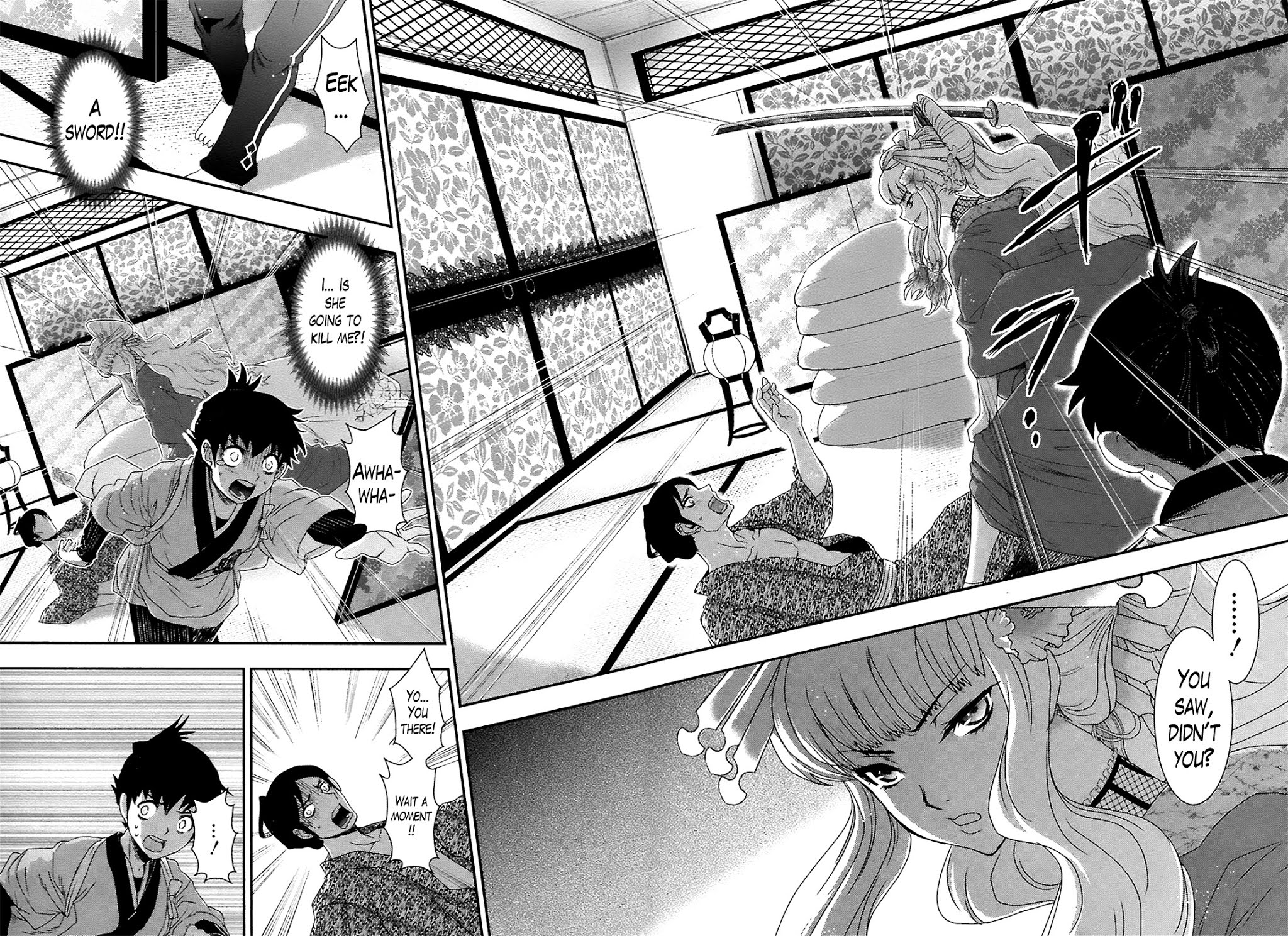 Oshigerinanshi - Rouchou Tanten no Yotogibanashi Chapter 1 page 41 - Chapter 1: The Chick Hears the Caged Bird's Song [Part1]