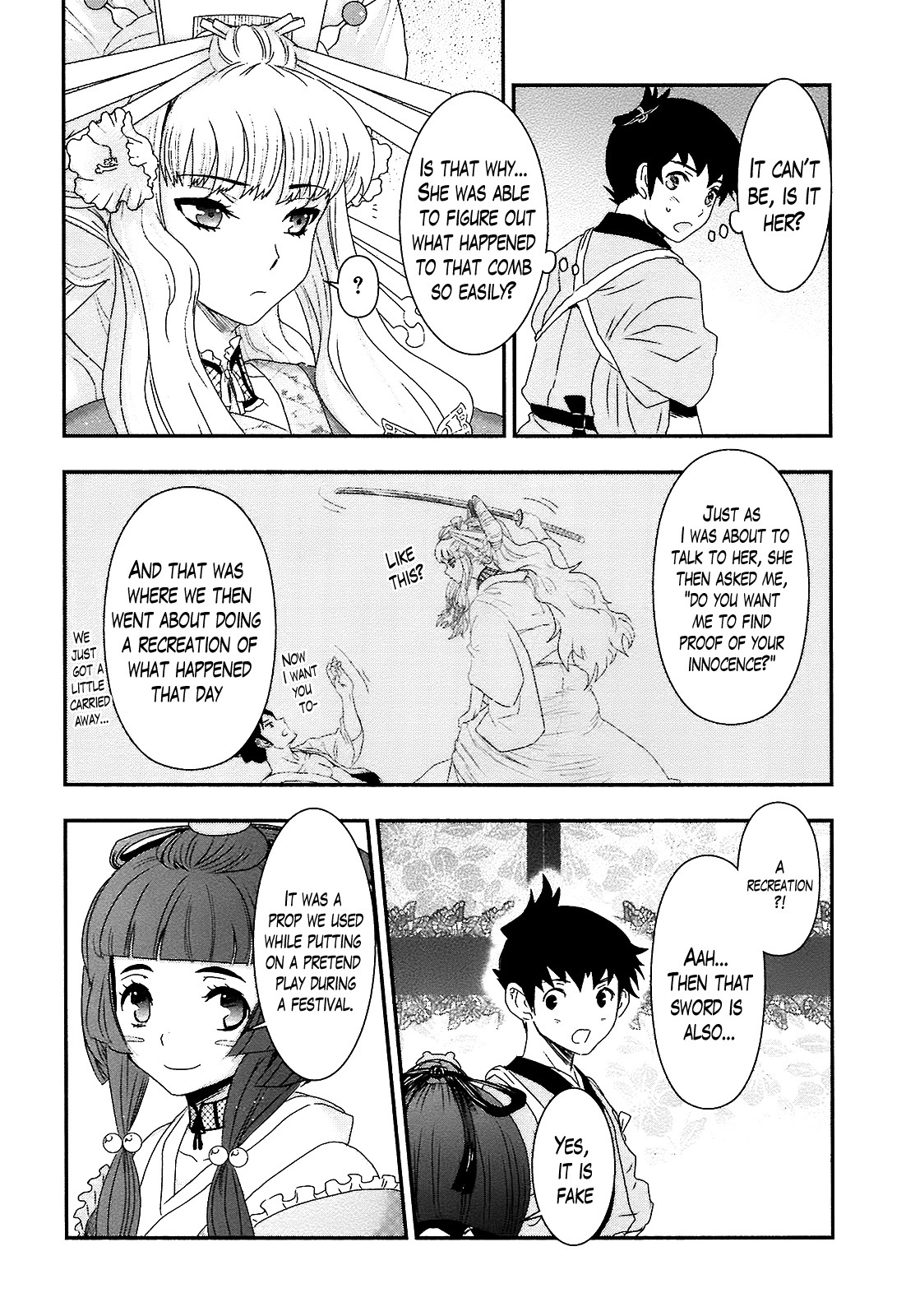 Oshigerinanshi - Rouchou Tanten no Yotogibanashi Chapter 1 page 46 - Chapter 1: The Chick Hears the Caged Bird's Song [Part1]