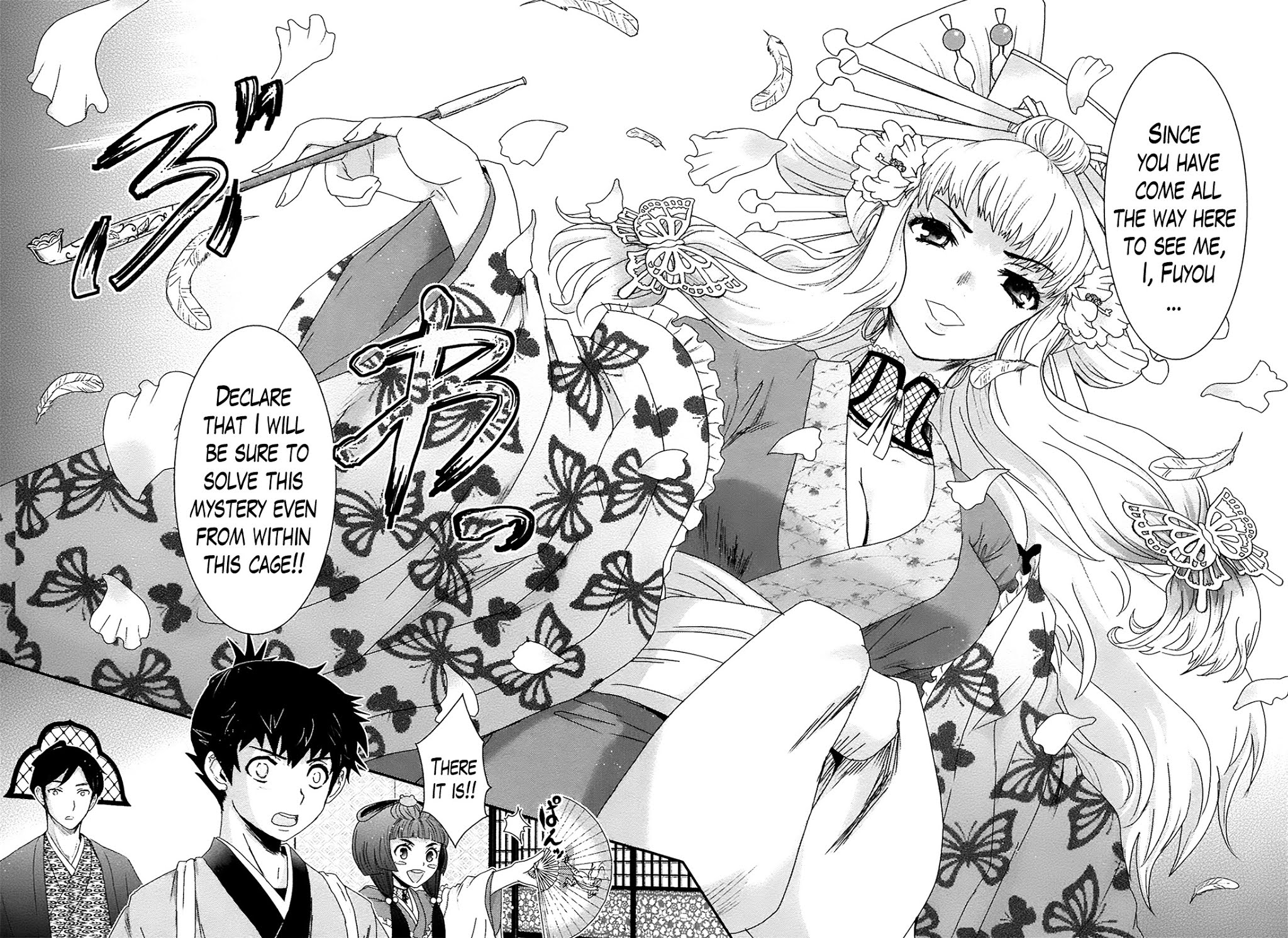 Oshigerinanshi - Rouchou Tanten no Yotogibanashi Chapter 1 page 50 - Chapter 1: The Chick Hears the Caged Bird's Song [Part1]