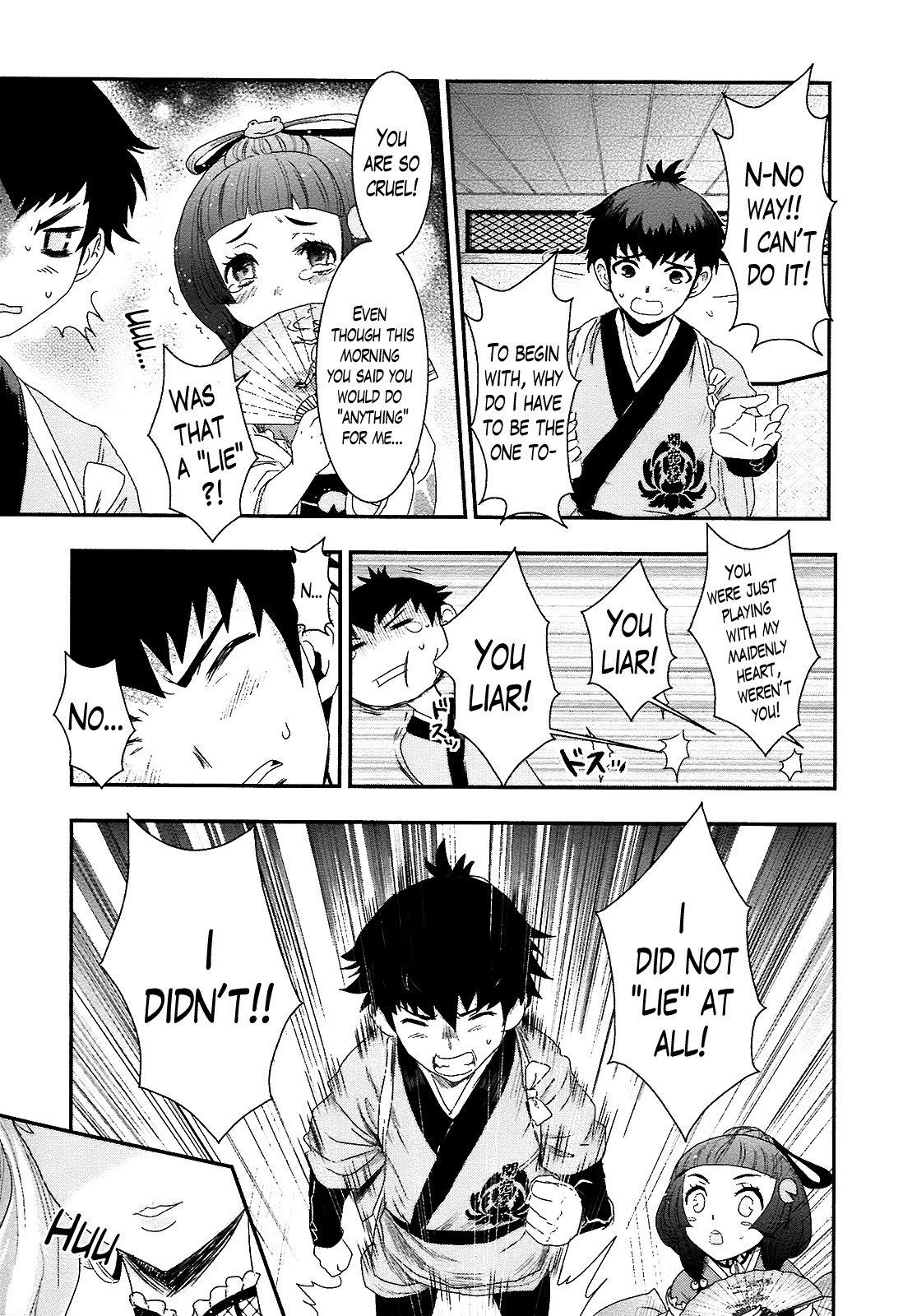 Oshigerinanshi - Rouchou Tanten no Yotogibanashi Chapter 1 page 52 - Chapter 1: The Chick Hears the Caged Bird's Song [Part1]