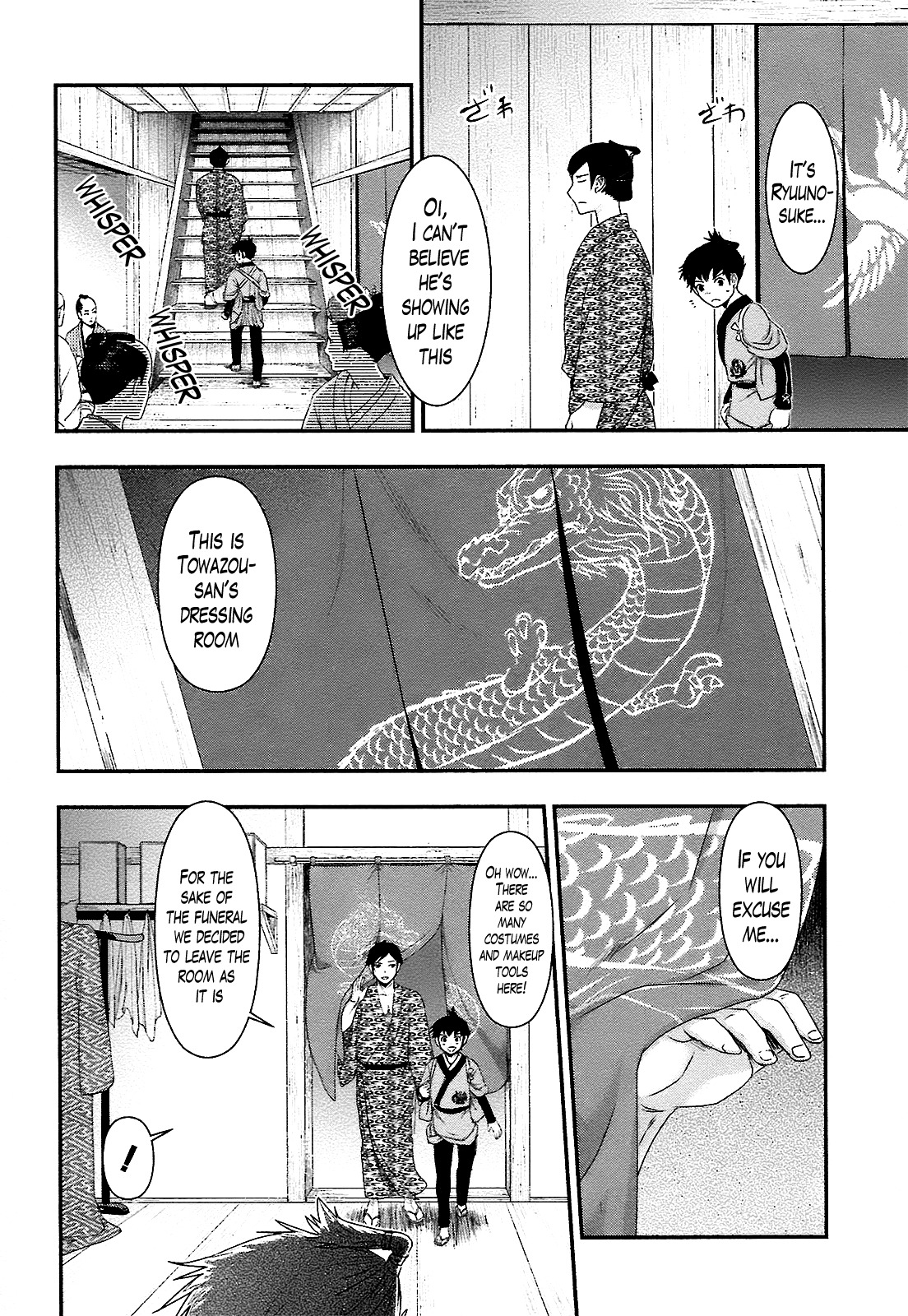 Oshigerinanshi - Rouchou Tanten no Yotogibanashi Chapter 2 page 14 - Chapter 2: The Chick Hears the Caged Bird's Song (Part 2)