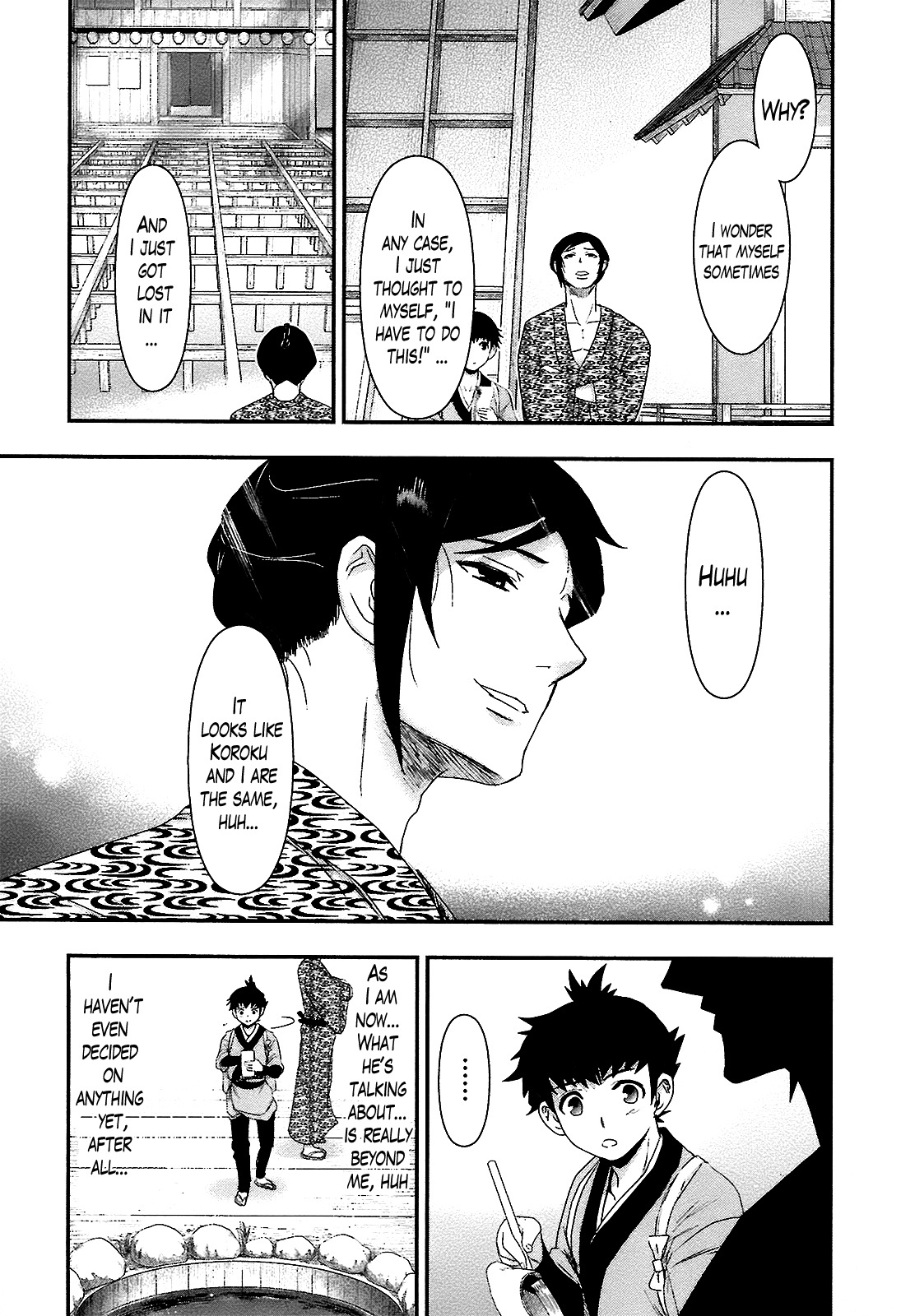 Oshigerinanshi - Rouchou Tanten no Yotogibanashi Chapter 2 page 33 - Chapter 2: The Chick Hears the Caged Bird's Song (Part 2)