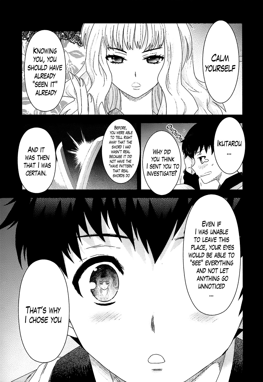 Oshigerinanshi - Rouchou Tanten no Yotogibanashi Chapter 6 page 7 - Chapter 6: The Chick Hears the Caged Bird's Song (Part 6)