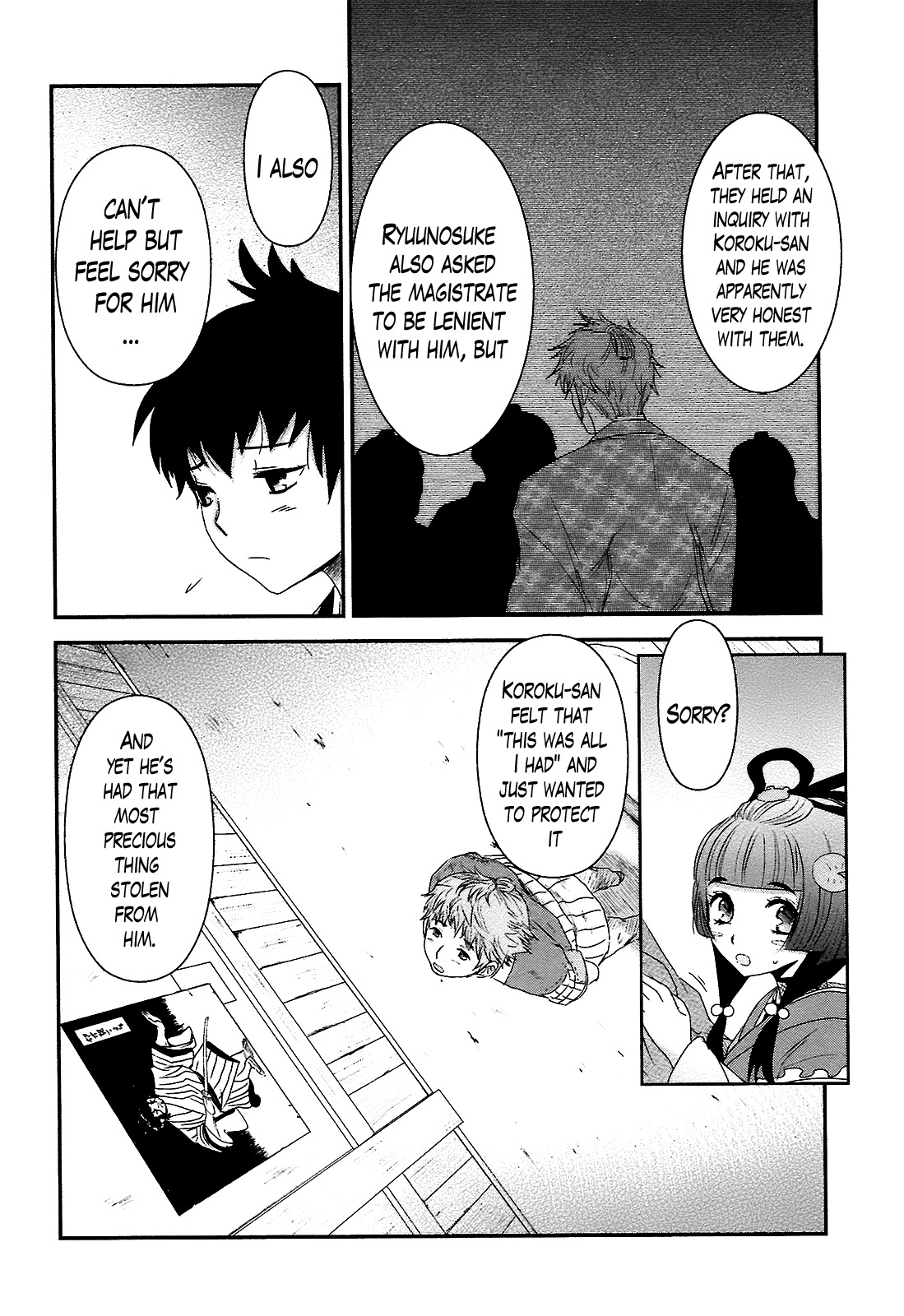 Oshigerinanshi - Rouchou Tanten no Yotogibanashi Chapter 7 page 22 - Chapter 7: The Chick Hears the Caged Bird's Song (Part 7)
