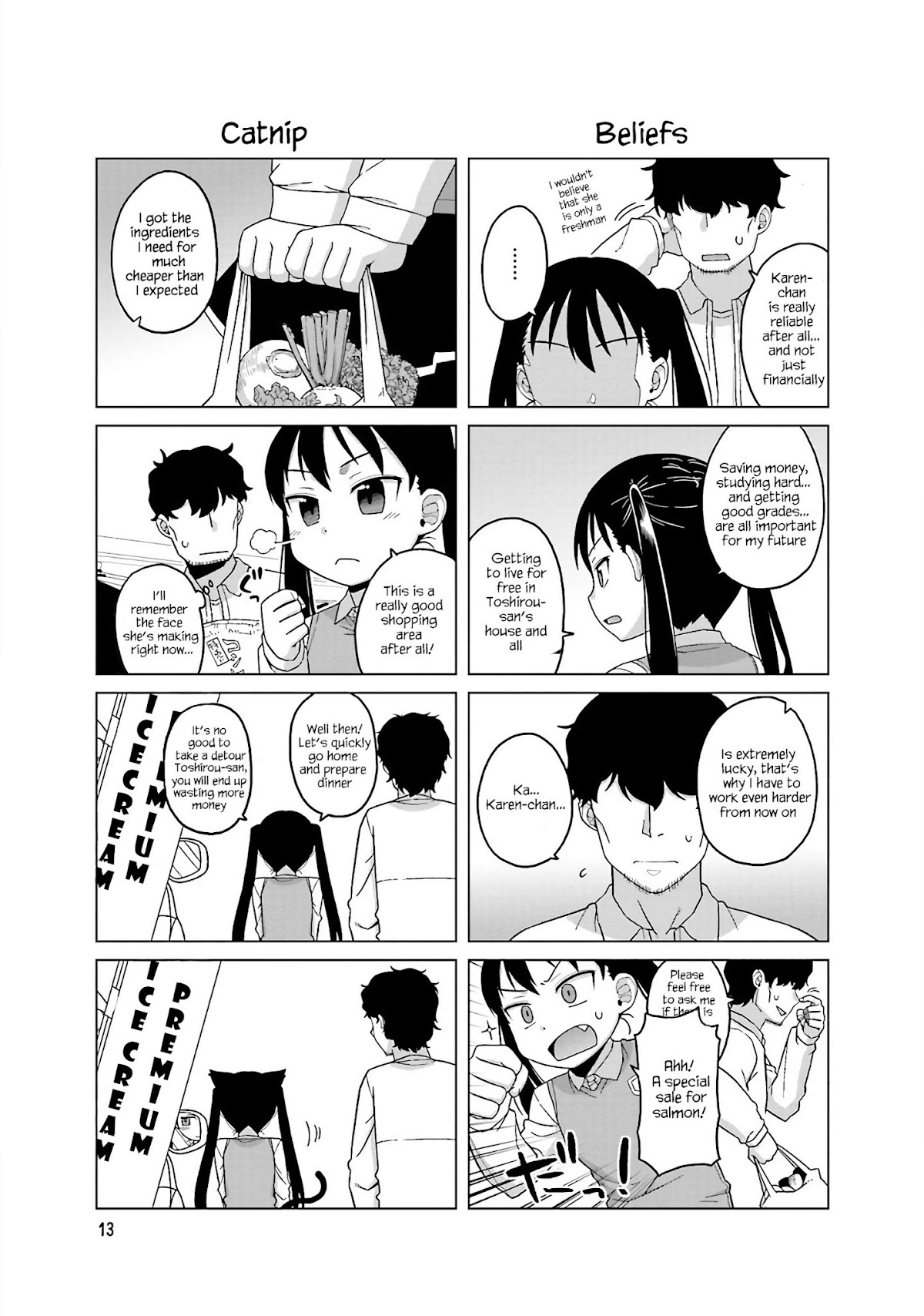 Oshikake twin tail Chapter 11 page 1 - Chapter 11: Catnip