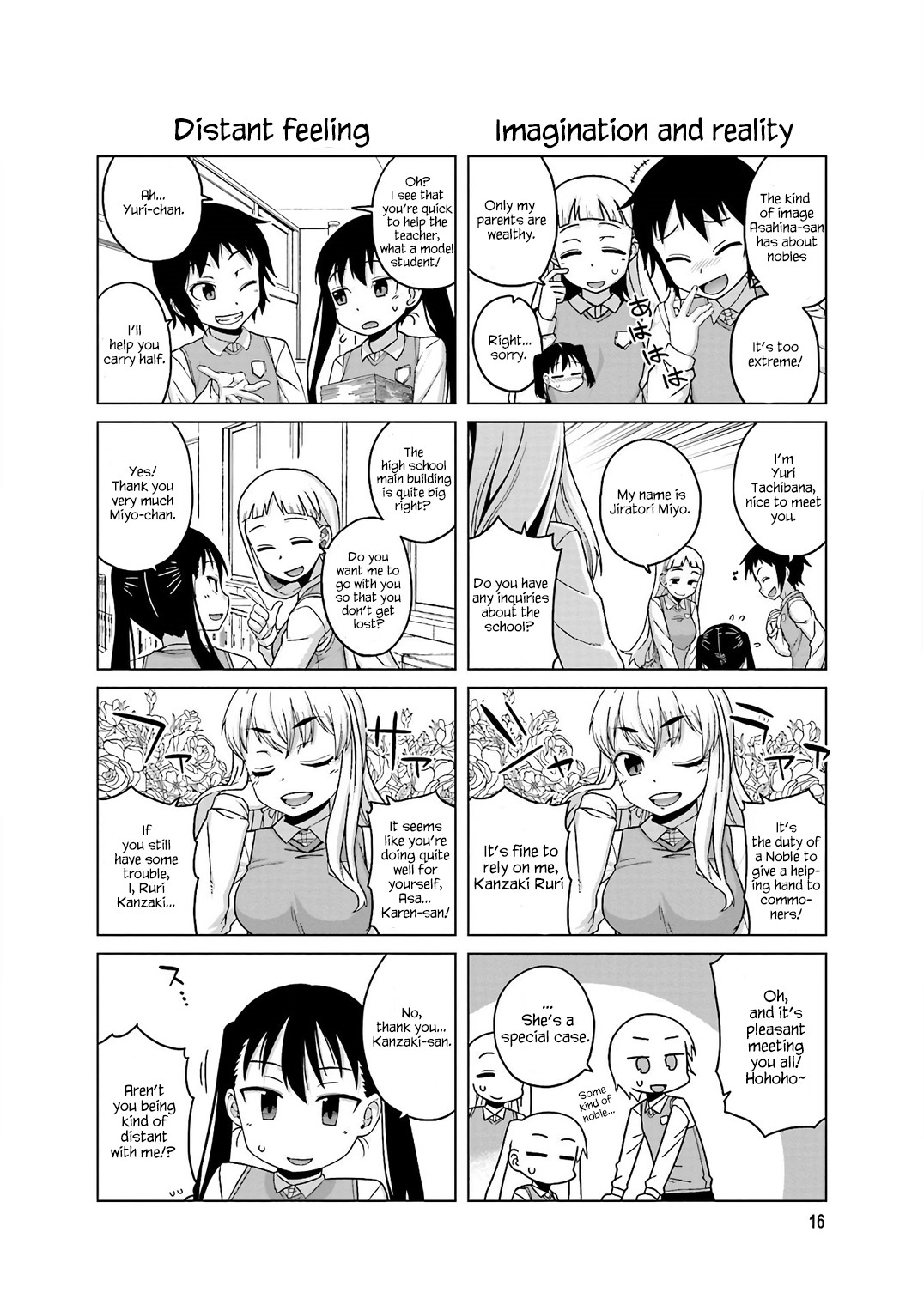 Oshikake twin tail Chapter 14 page 1 - Chapter 14: Distant feeling