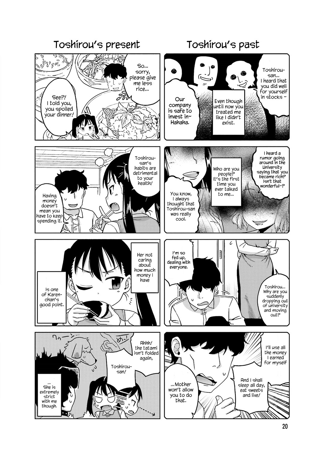 Oshikake twin tail Chapter 18 page 1 - Chapter 18: Toshirou's Past