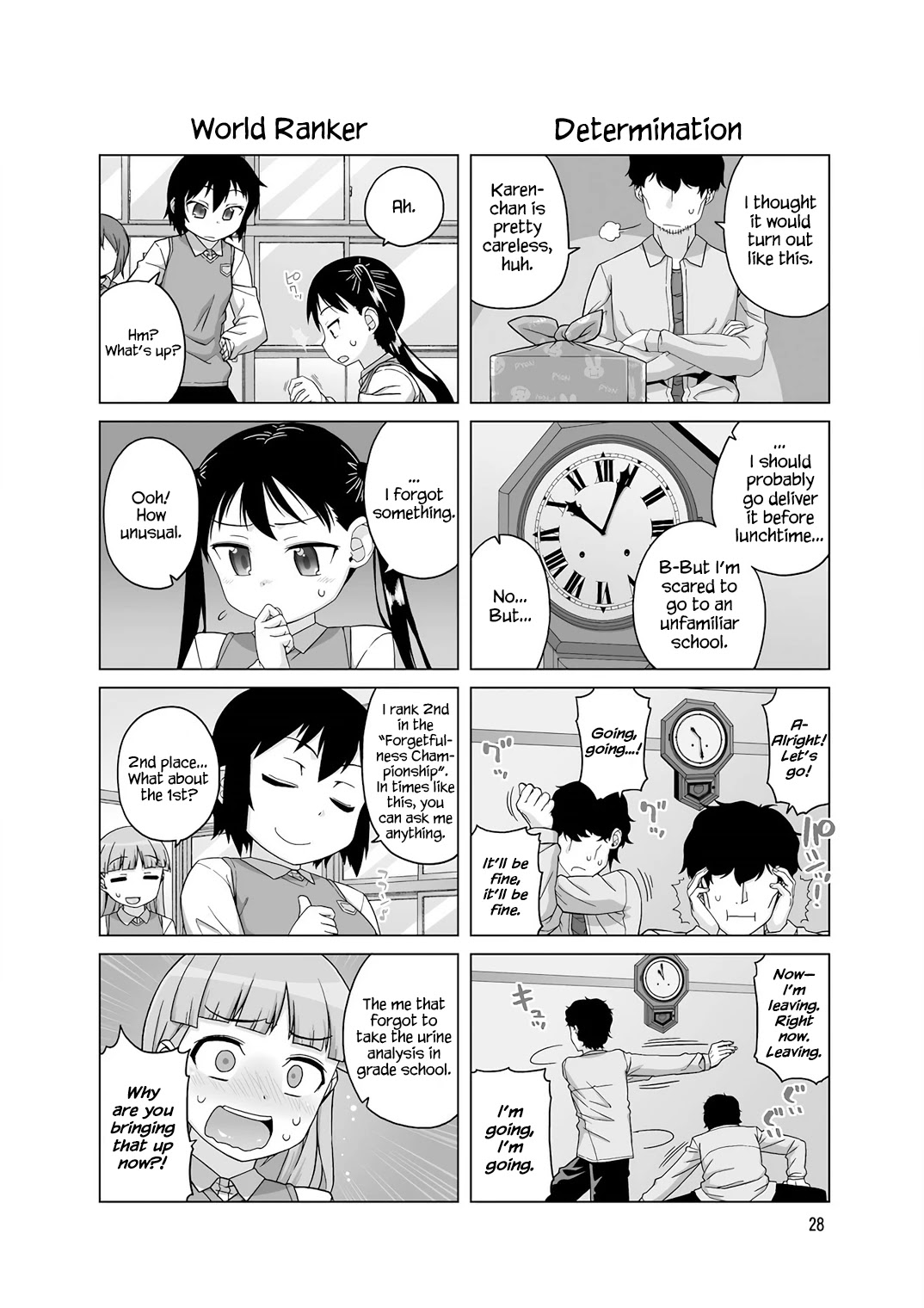 Oshikake twin tail Chapter 26 page 1 - Chapter 26: World Ranker