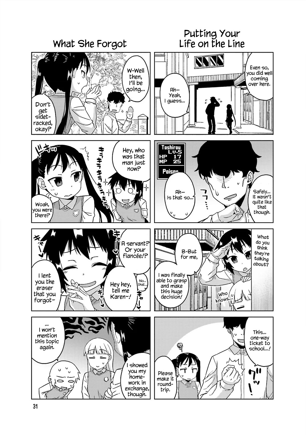 Oshikake twin tail Chapter 29 page 1 - Chapter 29: What She Forgot