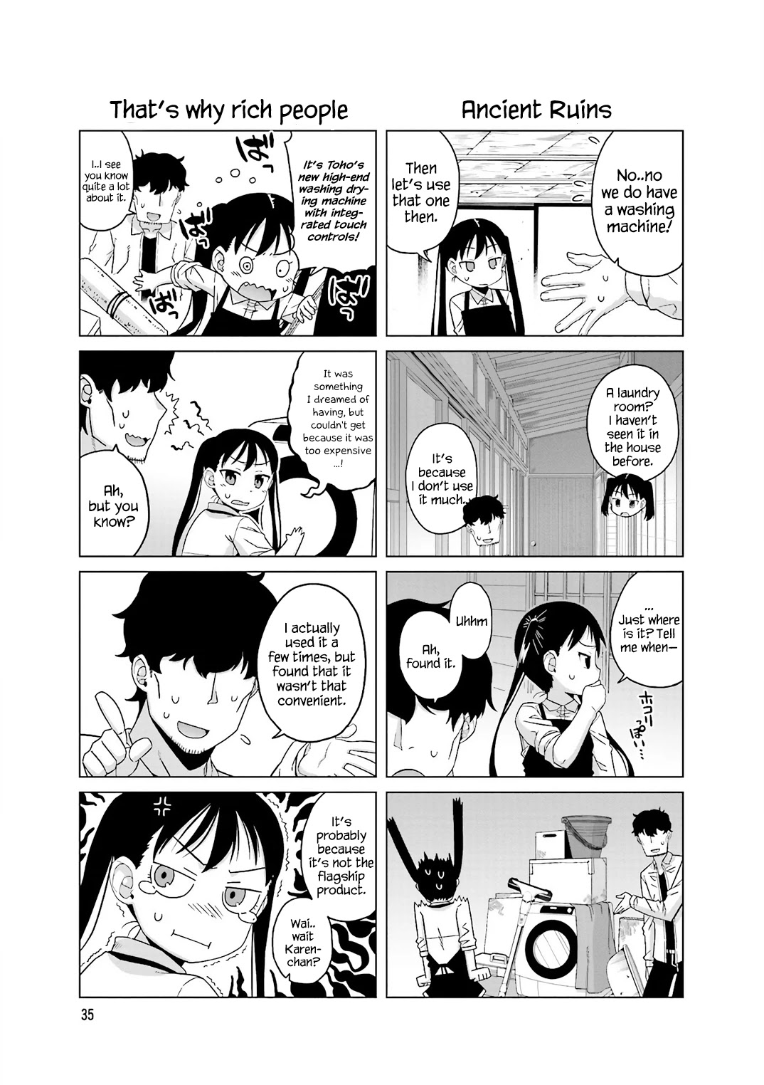 Oshikake twin tail Chapter 33 page 1 - Chapter 33: Ancient Ruins