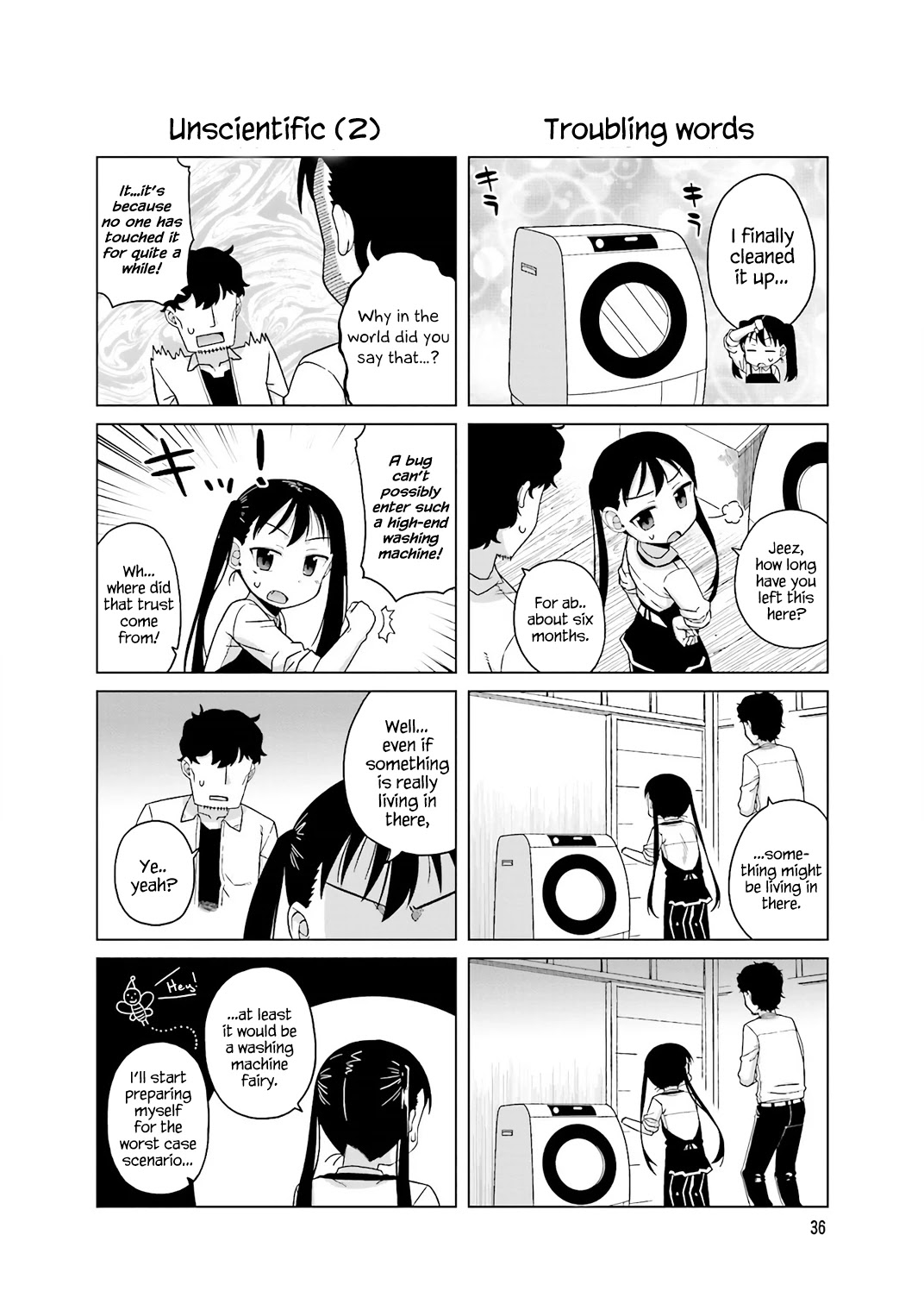 Oshikake twin tail Chapter 34 page 1 - Chapter 34: Troubling words