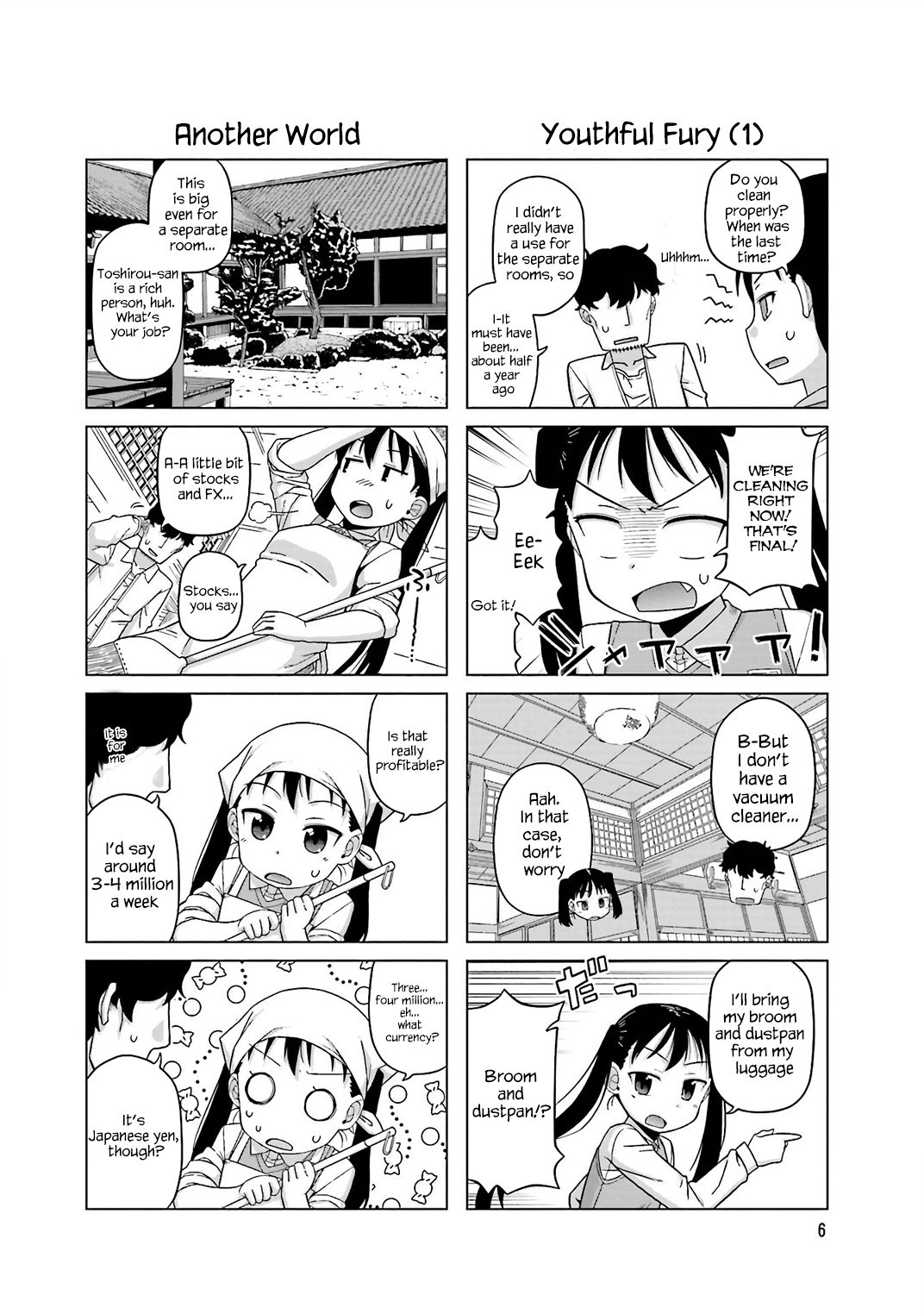 Oshikake twin tail Chapter 4 page 1 - Chapter 4: Another World