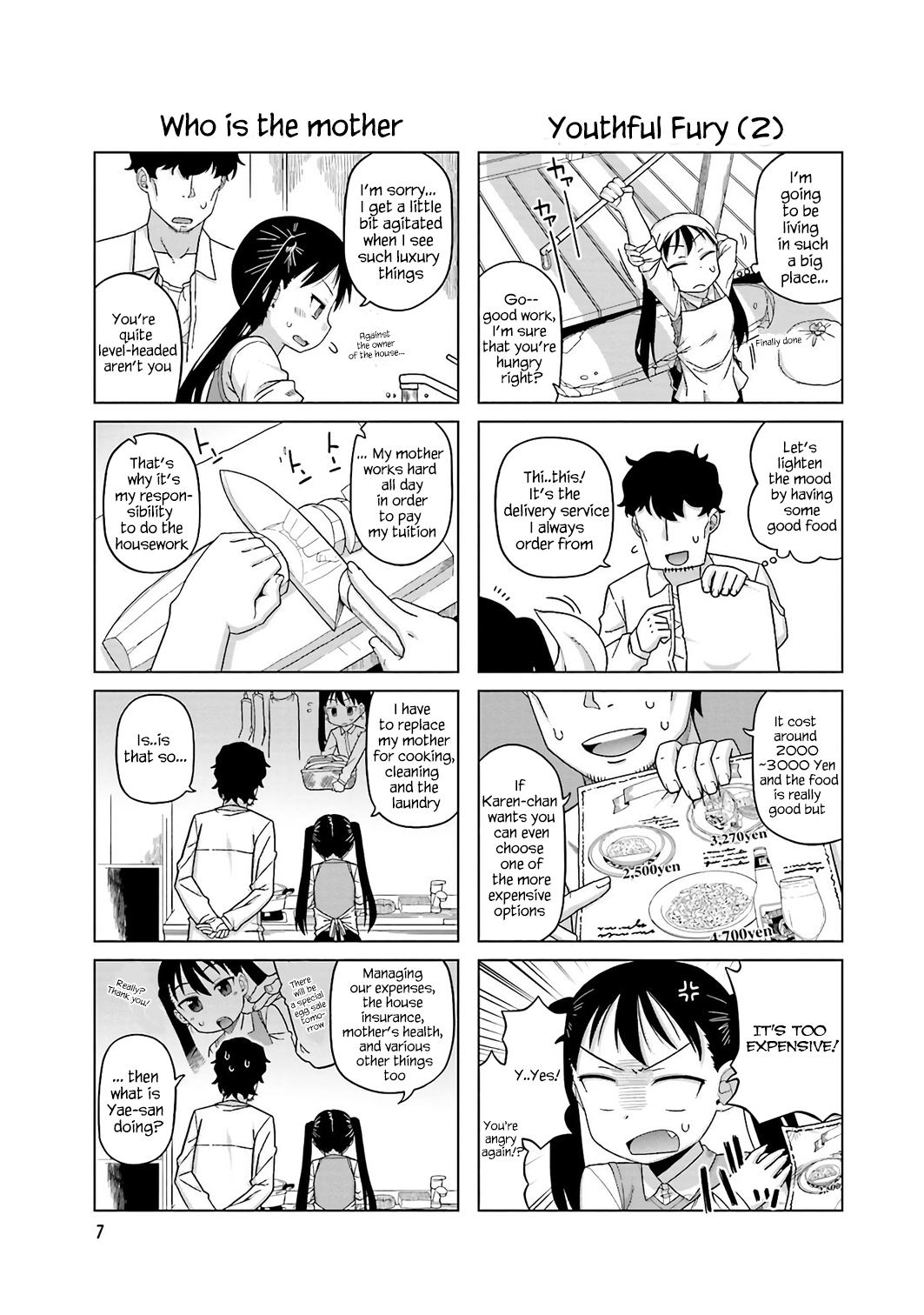 Oshikake twin tail Chapter 5 page 1 - Chapter 5: Who is the mother