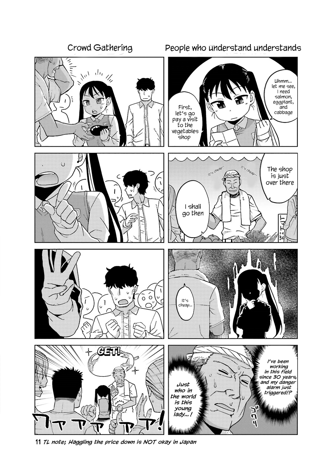 Oshikake twin tail Chapter 9 page 1 - Chapter 9: People who understand understands