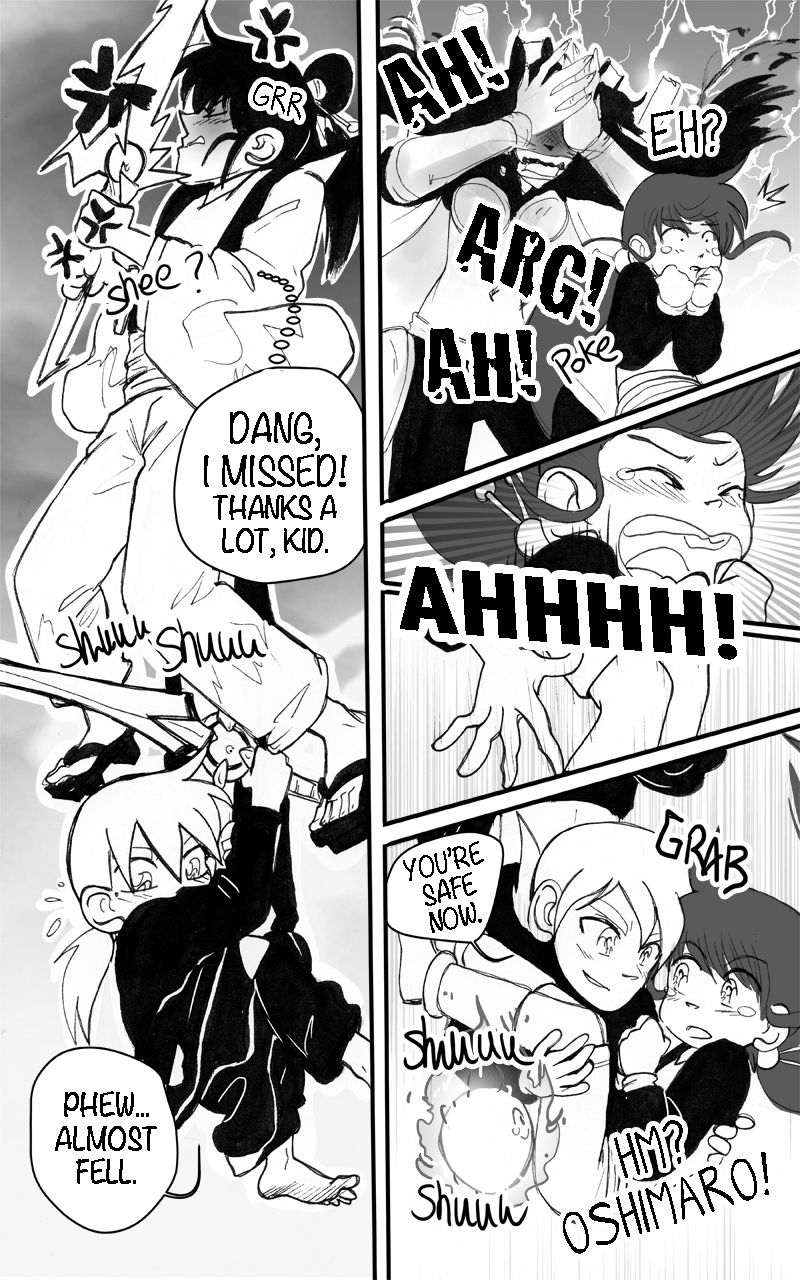 Oshimaro the Legend of Samurai Chapter 4 page 10 - Chapter 4 : Drats!