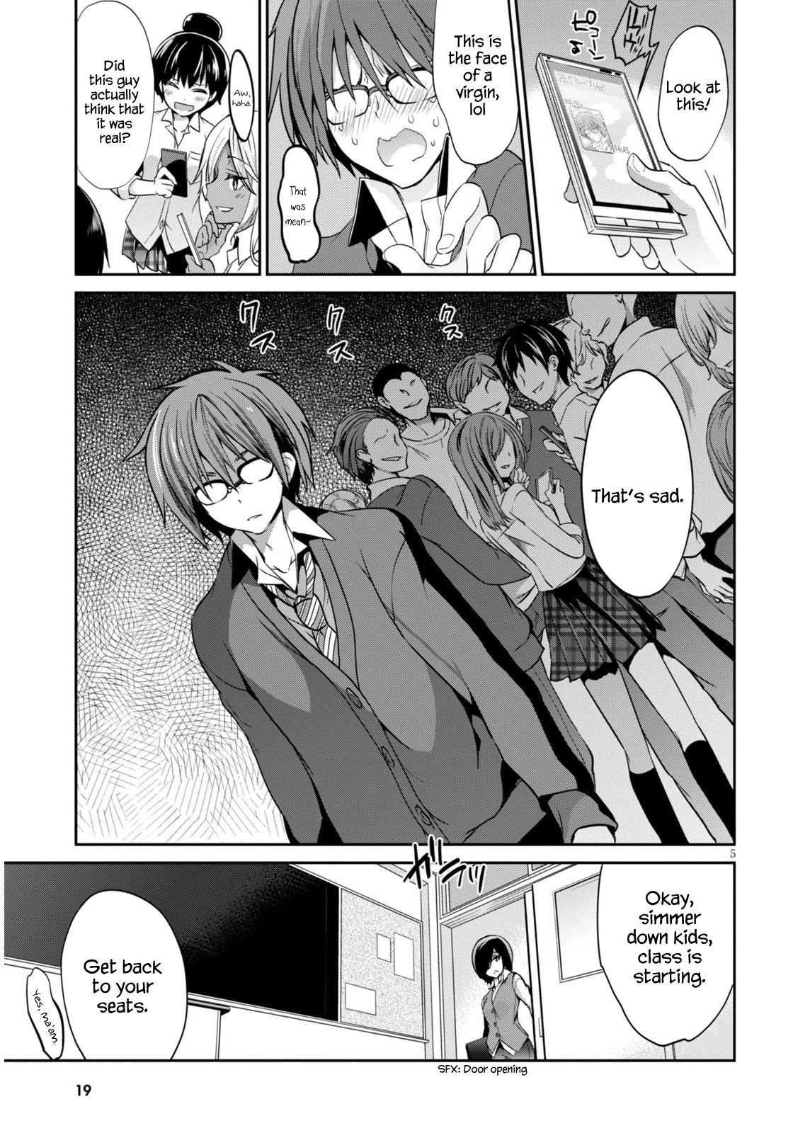 Oshioki X-Cute Chapter 1 page 8 - Chapter 1: Gates of Hell