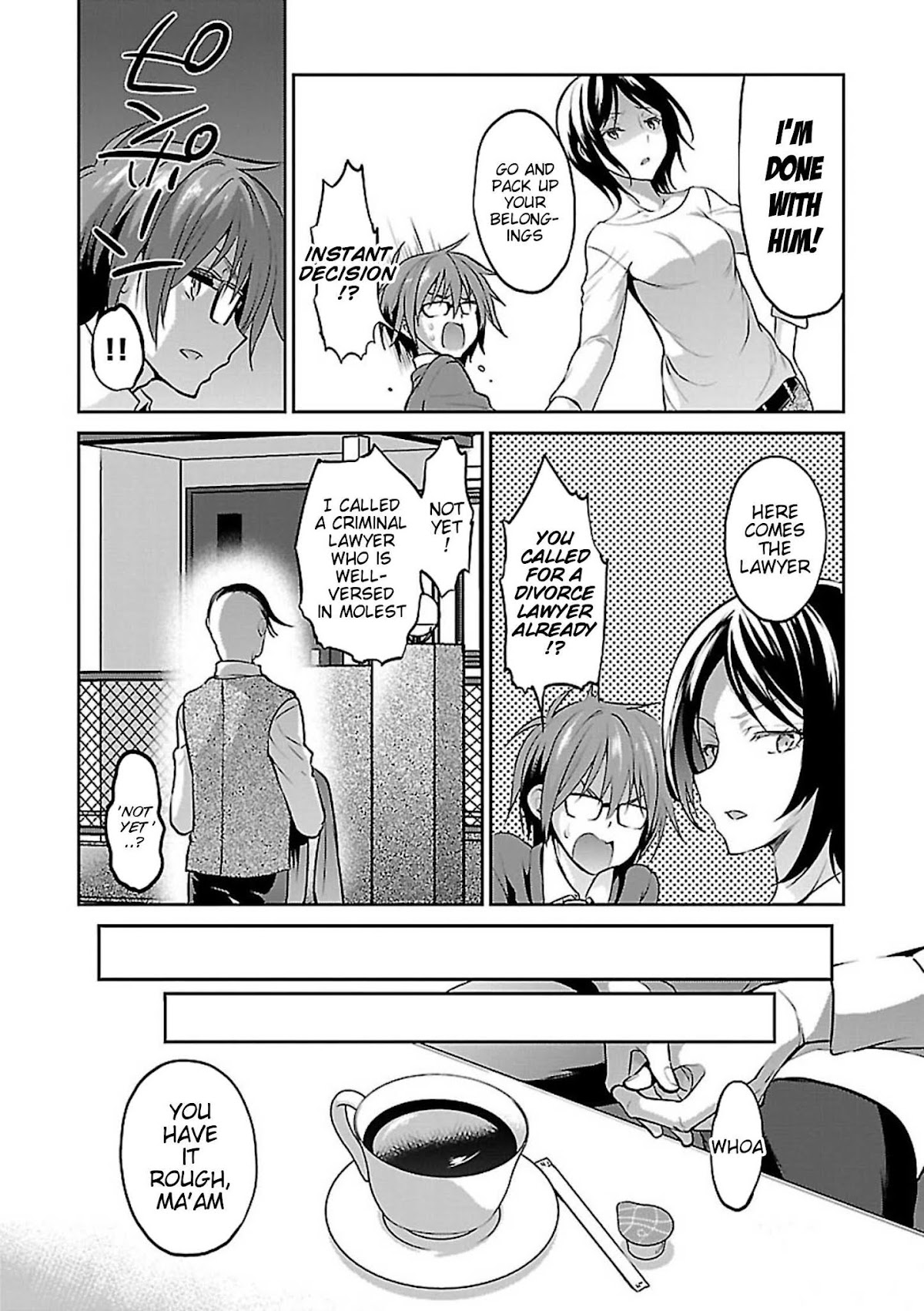 Oshioki X-Cute Chapter 10 page 8 - Chapter 10: Immoral Desire ①