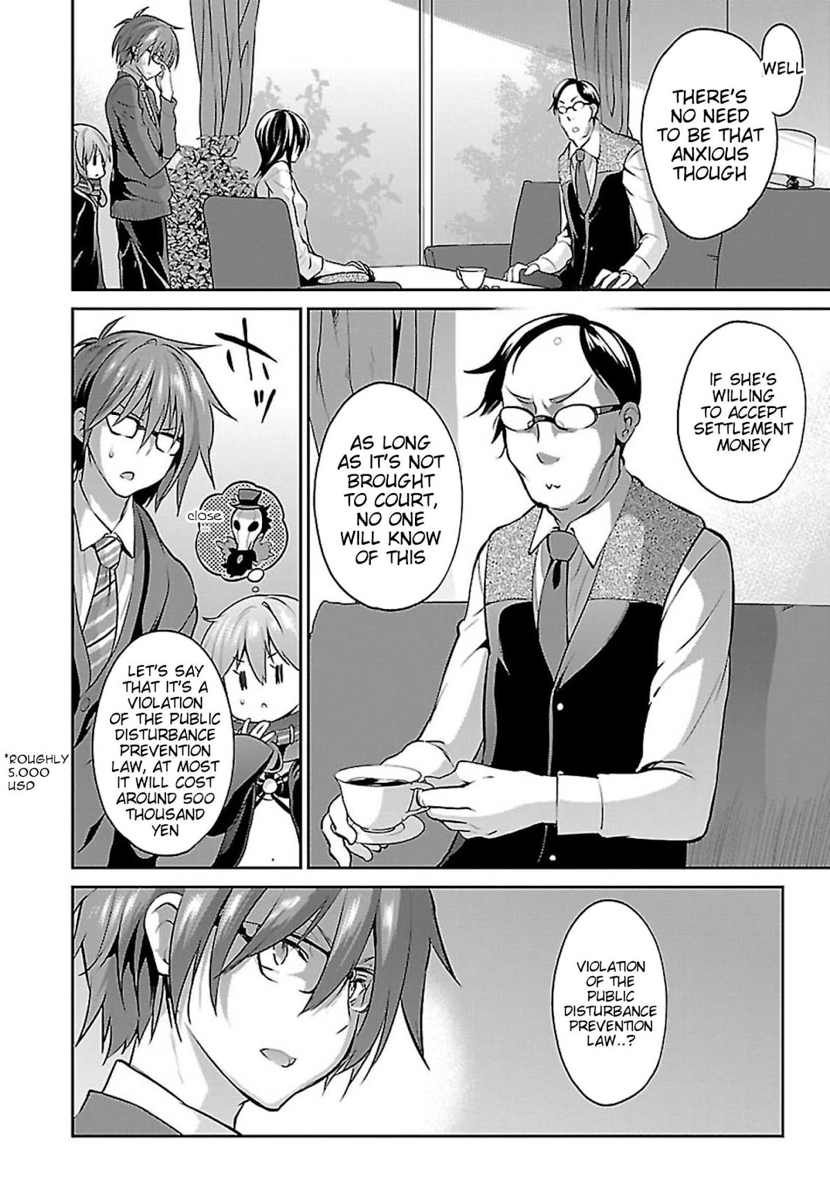 Oshioki X-Cute Chapter 10 page 9 - Chapter 10: Immoral Desire ①