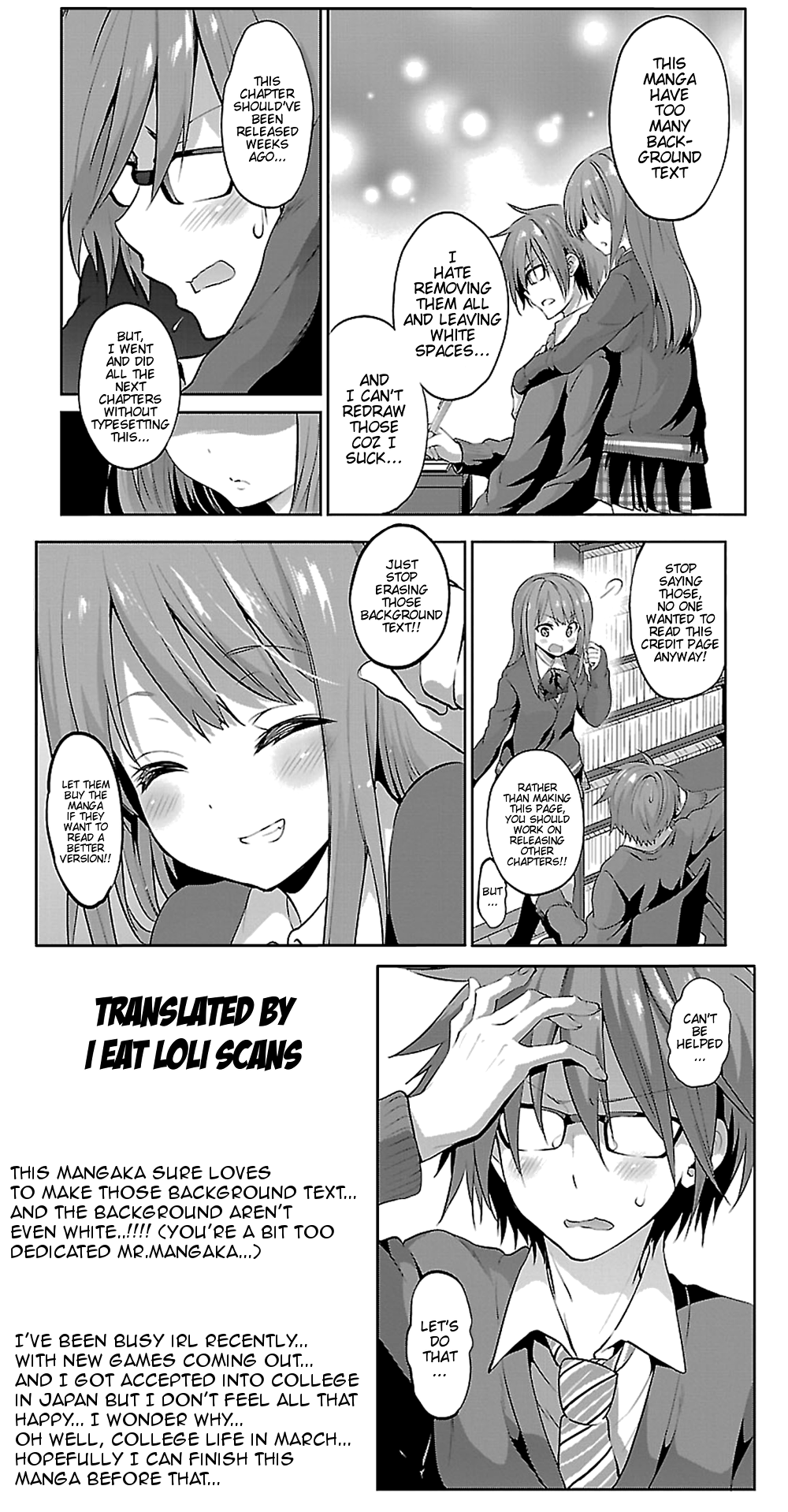 Oshioki X-Cute Chapter 12 page 1 - Chapter 12: Cause of Rebellion ①