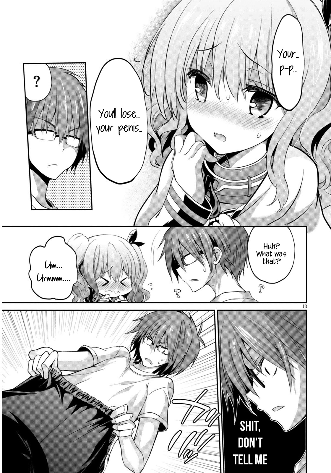 Oshioki X-Cute Chapter 2 page 14 - Chapter 2: Silent Sky Part 1