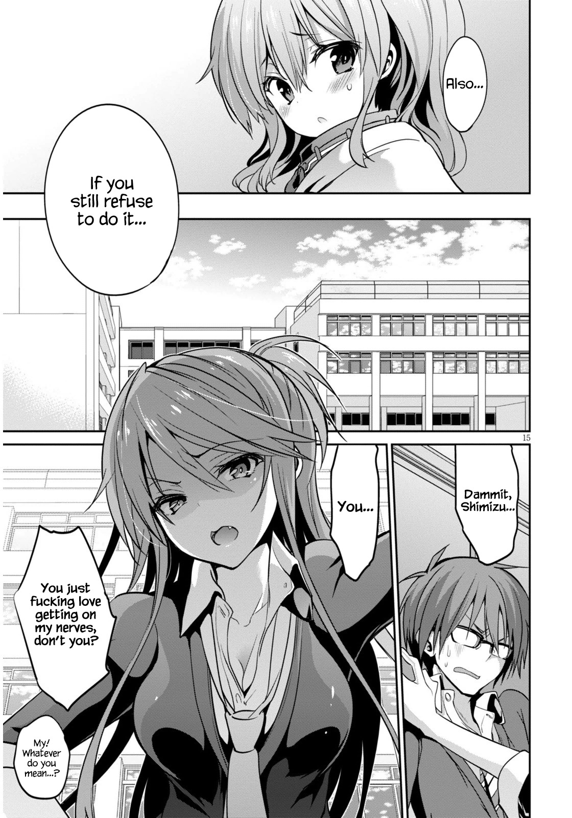 Oshioki X-Cute Chapter 2 page 16 - Chapter 2: Silent Sky Part 1