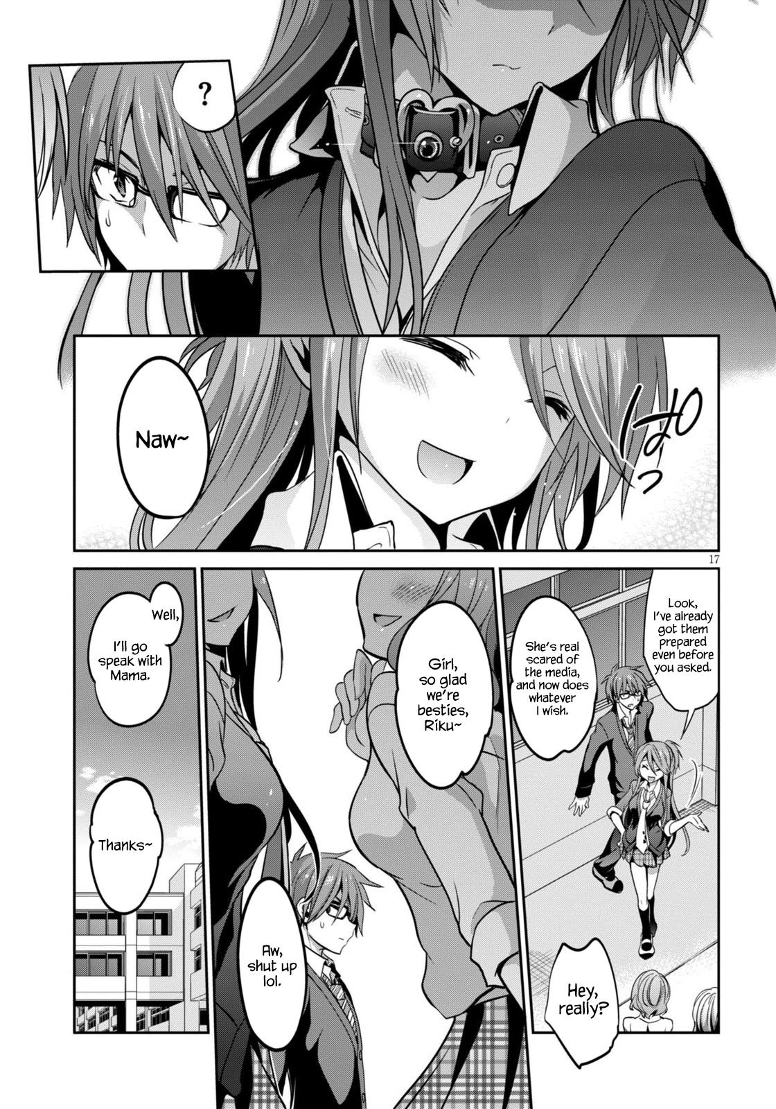 Oshioki X-Cute Chapter 2 page 18 - Chapter 2: Silent Sky Part 1