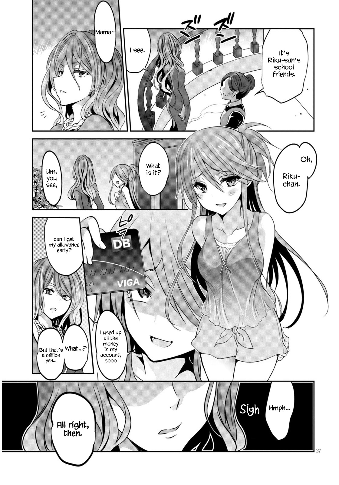 Oshioki X-Cute Chapter 2 page 27 - Chapter 2: Silent Sky Part 1