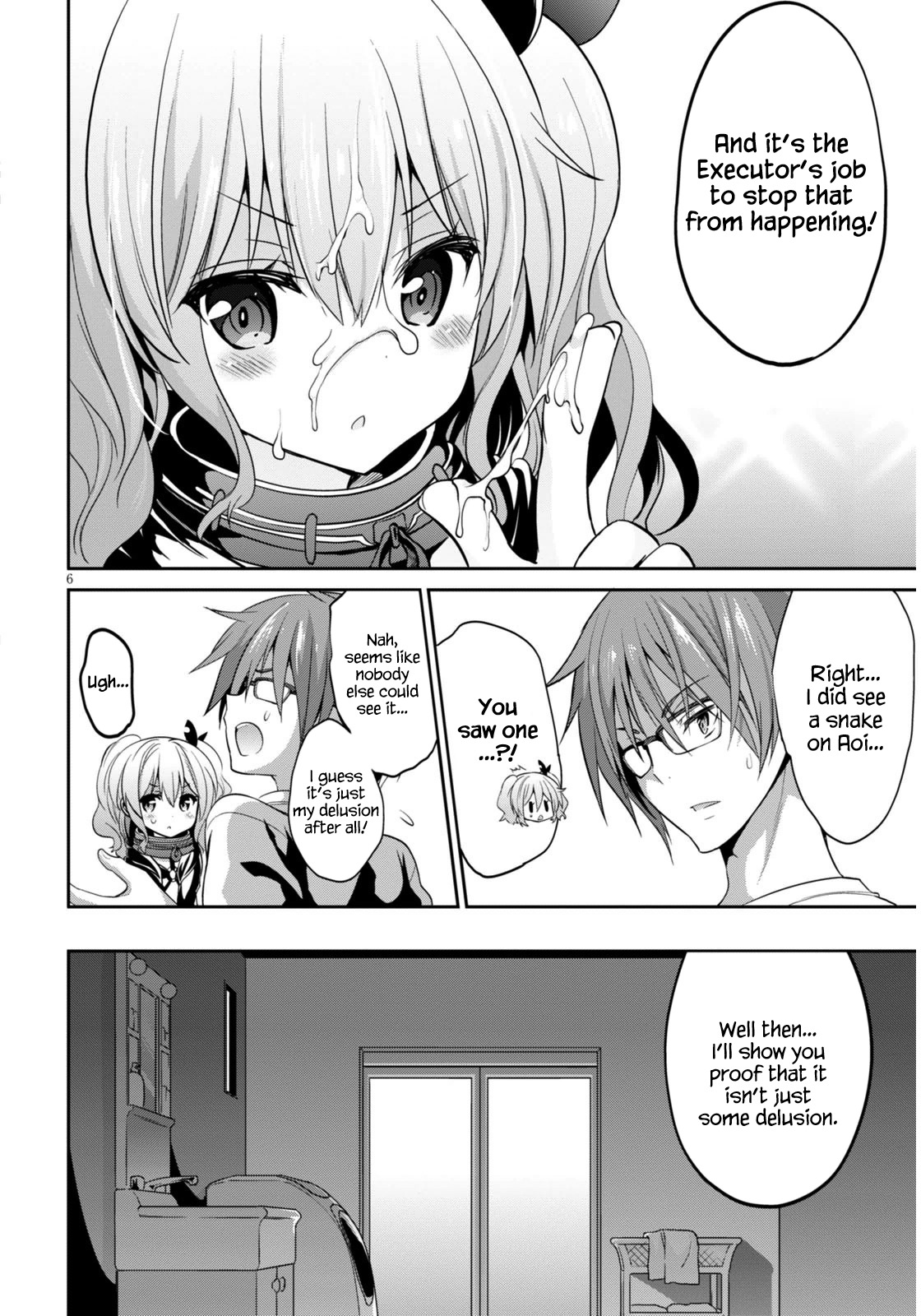 Oshioki X-Cute Chapter 2 page 7 - Chapter 2: Silent Sky Part 1