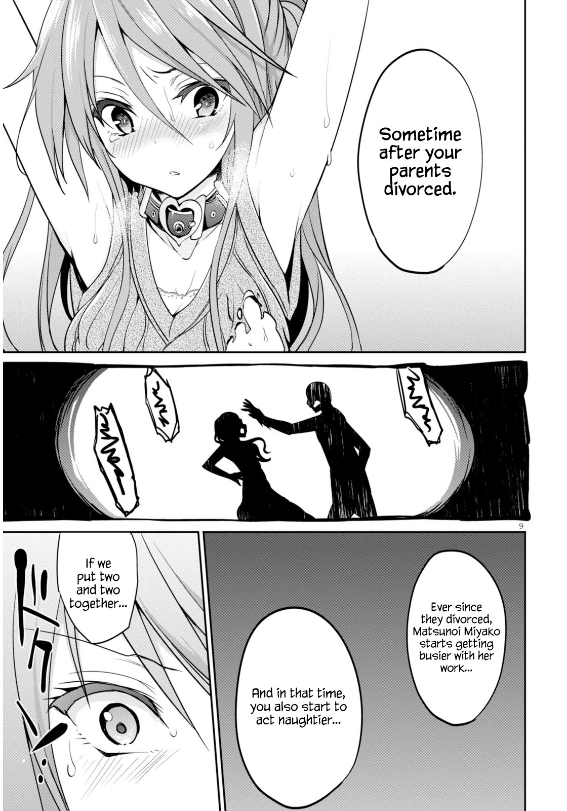 Oshioki X-Cute Chapter 3 page 10 - Chapter 3: Silent Sky Part 2