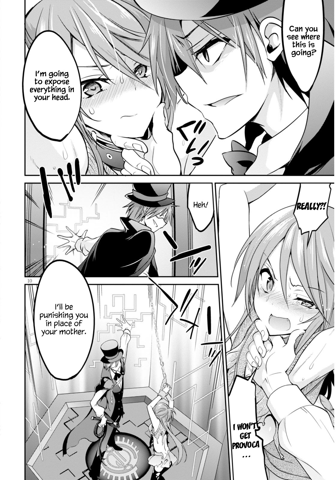 Oshioki X-Cute Chapter 3 page 11 - Chapter 3: Silent Sky Part 2