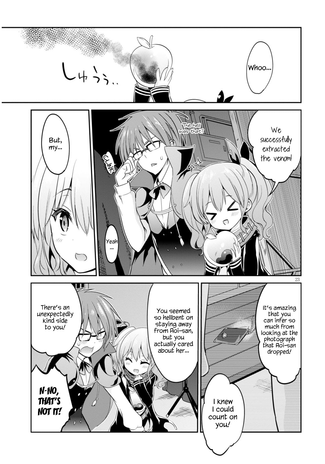 Oshioki X-Cute Chapter 3 page 24 - Chapter 3: Silent Sky Part 2