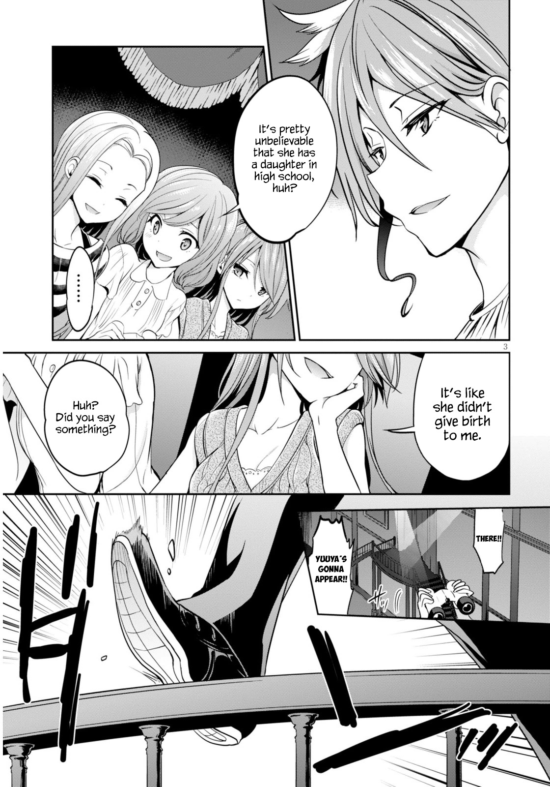 Oshioki X-Cute Chapter 3 page 4 - Chapter 3: Silent Sky Part 2
