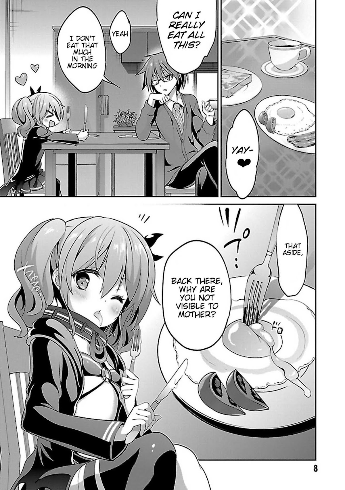 Oshioki X-Cute Chapter 6 page 10 - Chapter 6: Cocoon of Grudge ①