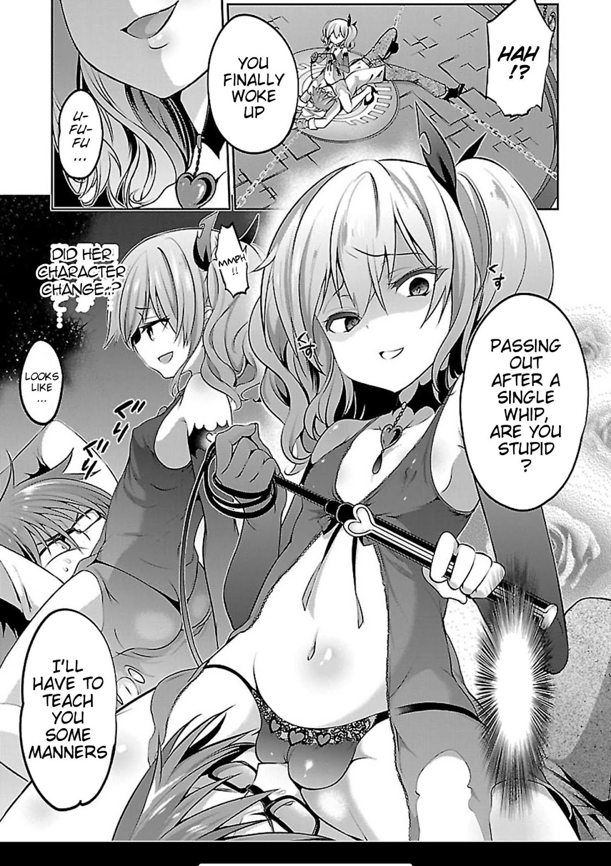 Oshioki X-Cute Chapter 9 page 8 - Chapter 9: Forbidden Illusion